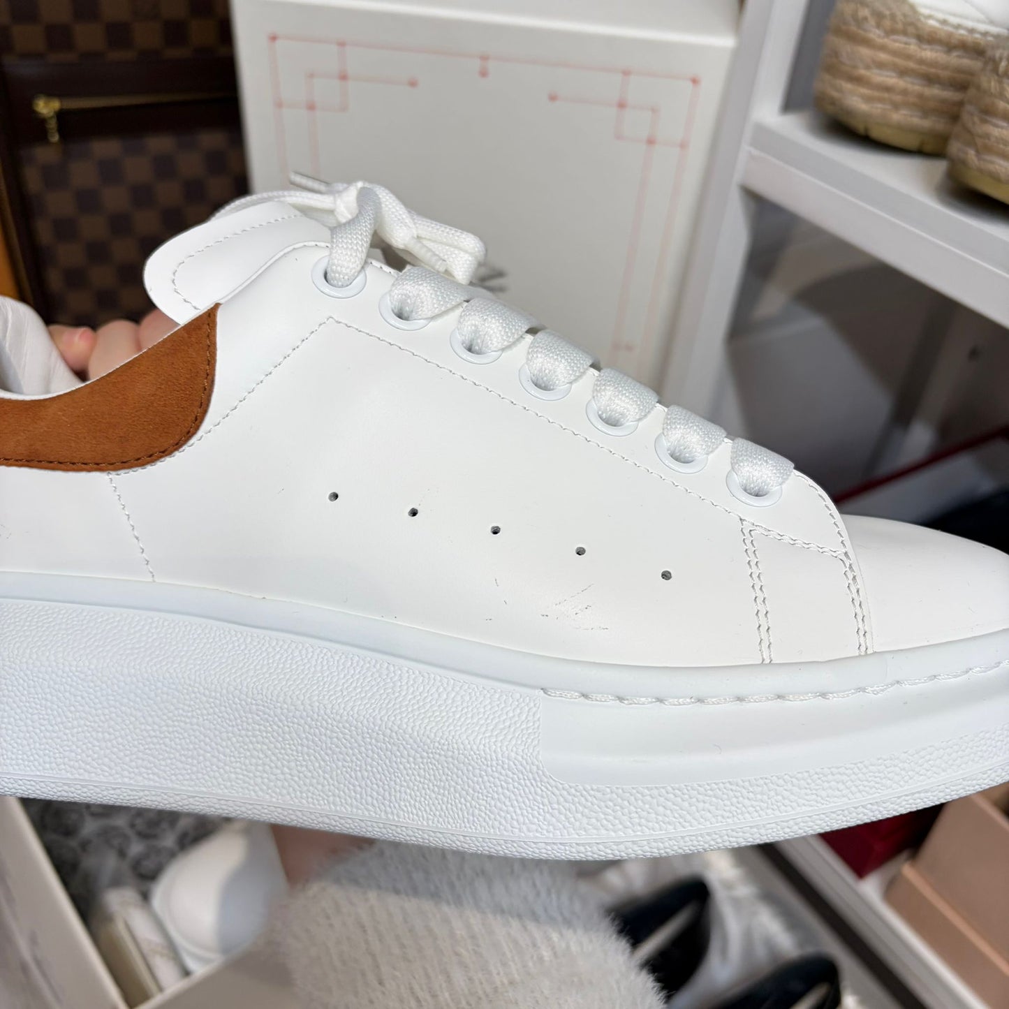 Alexander McQUEEN Leather Sports Shoes