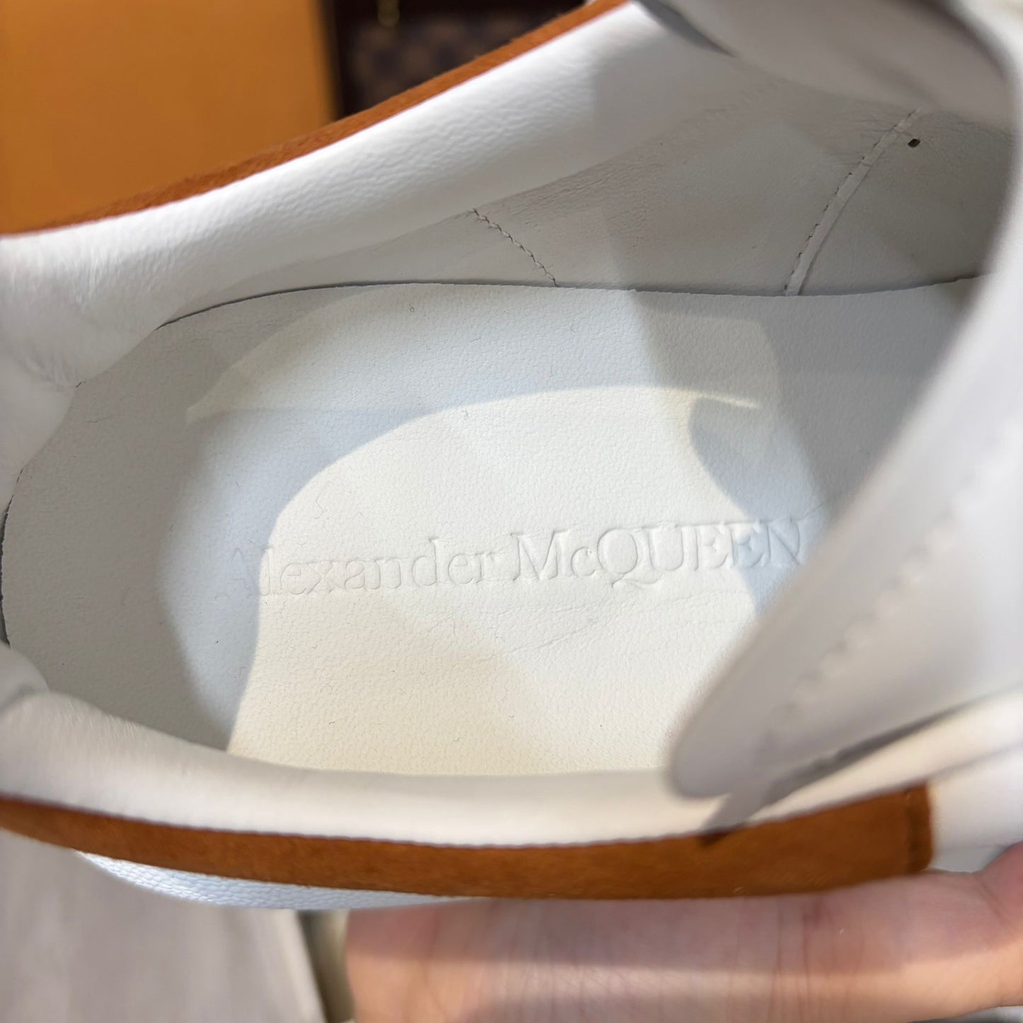 Alexander McQUEEN Leather Sports Shoes