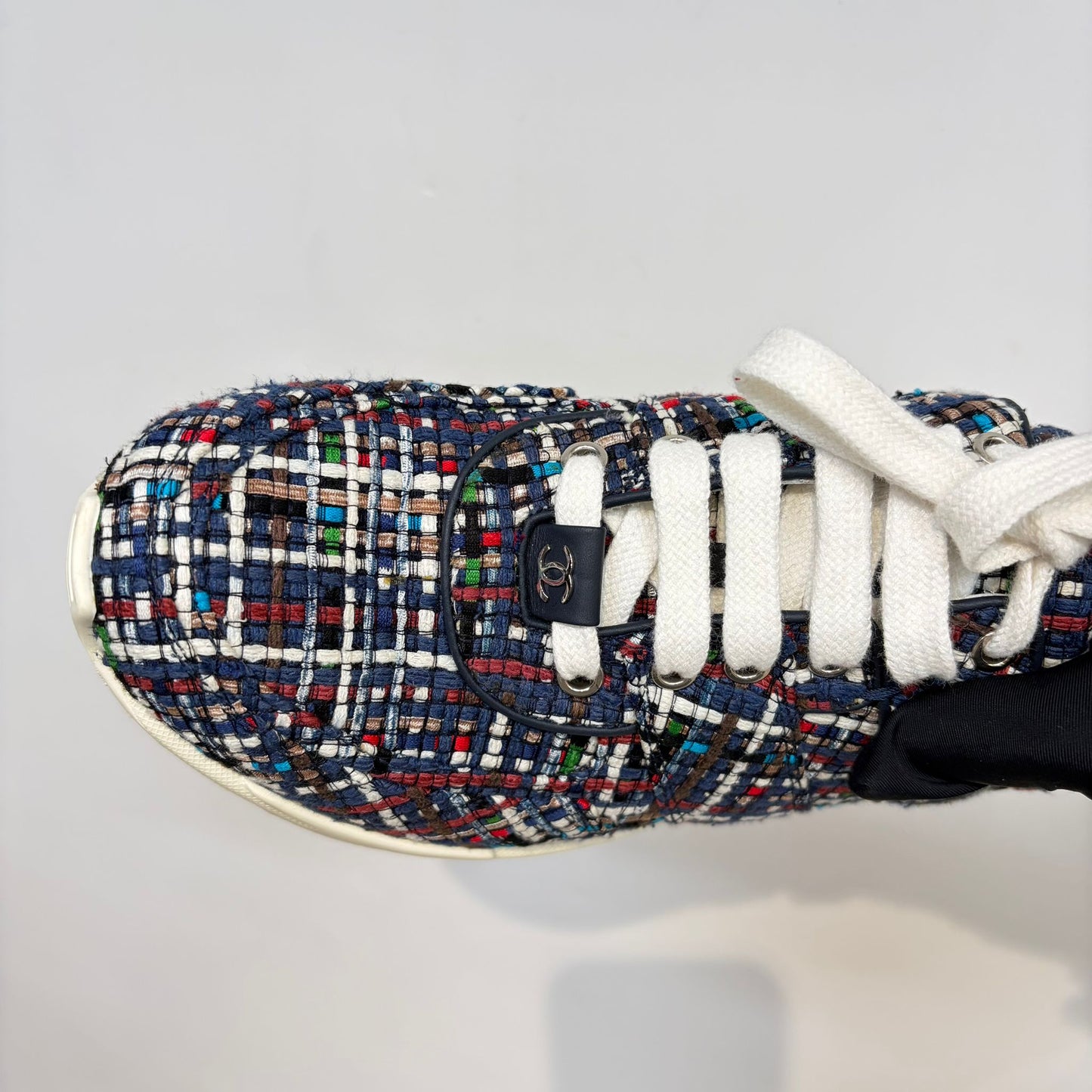 CHANEL Tweed 波鞋