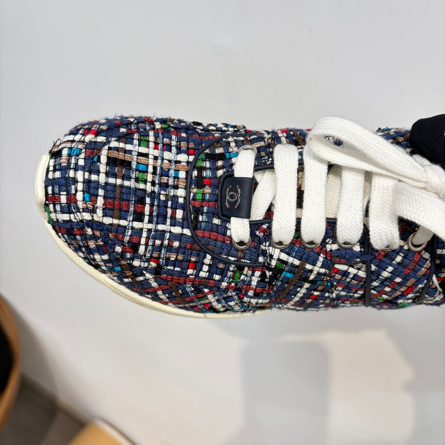 CHANEL Tweed 波鞋