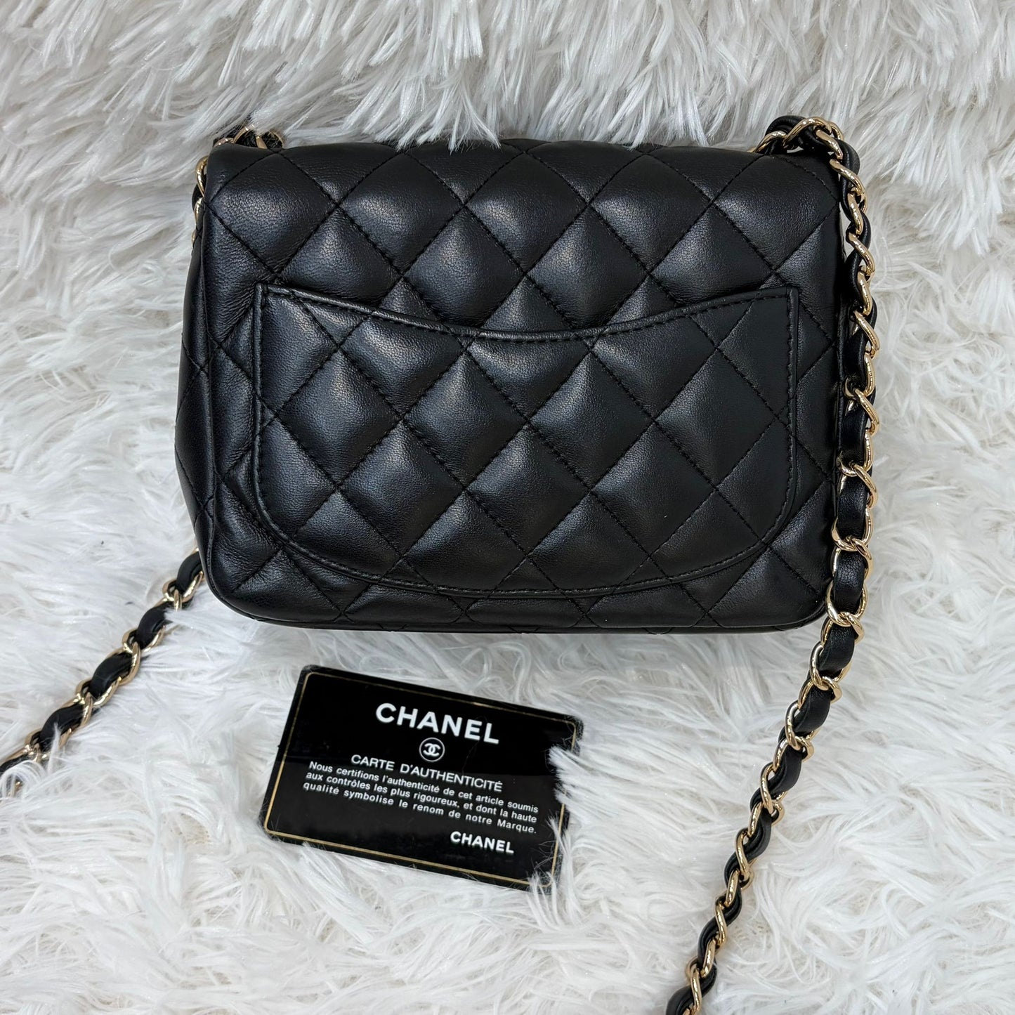 CHANEL 黑金方胖子