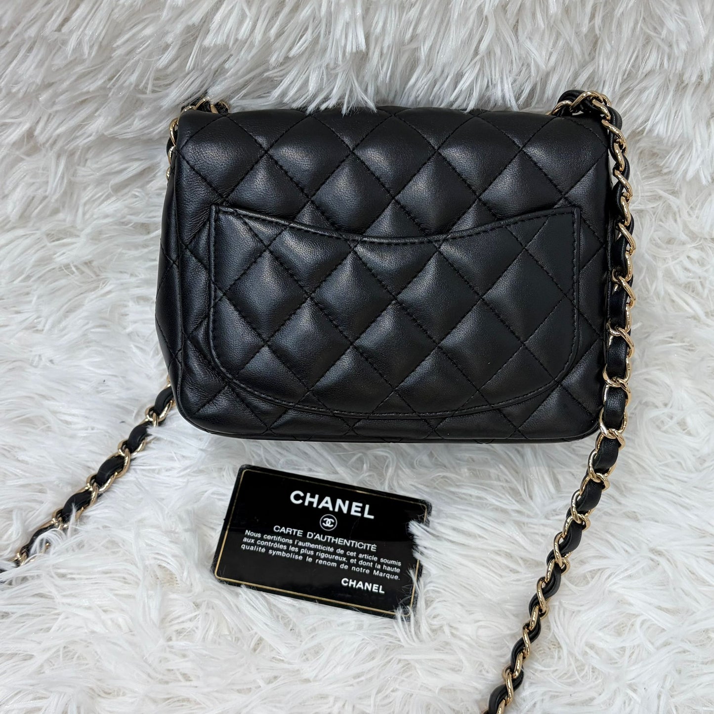 CHANEL 黑金方胖子