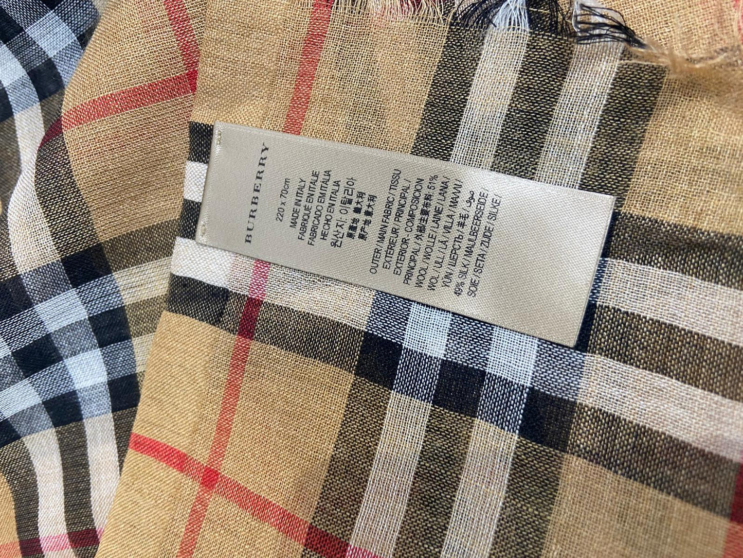 Burberry scarf