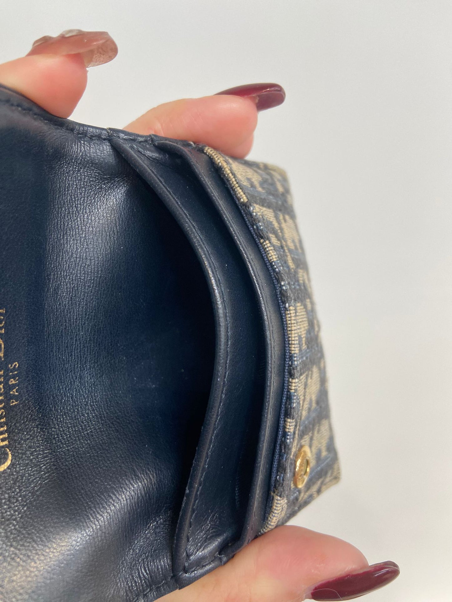 Dior 老花卡包