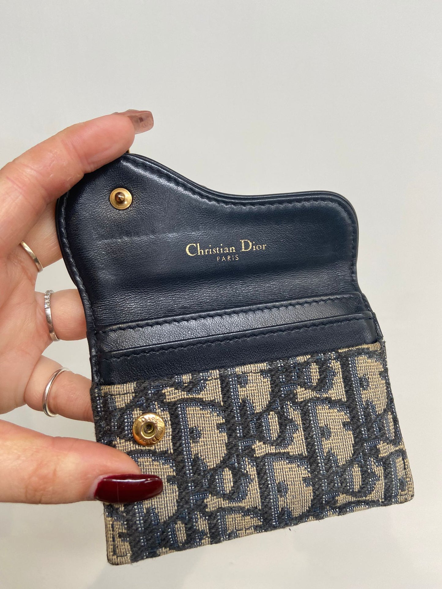 Dior 老花卡包