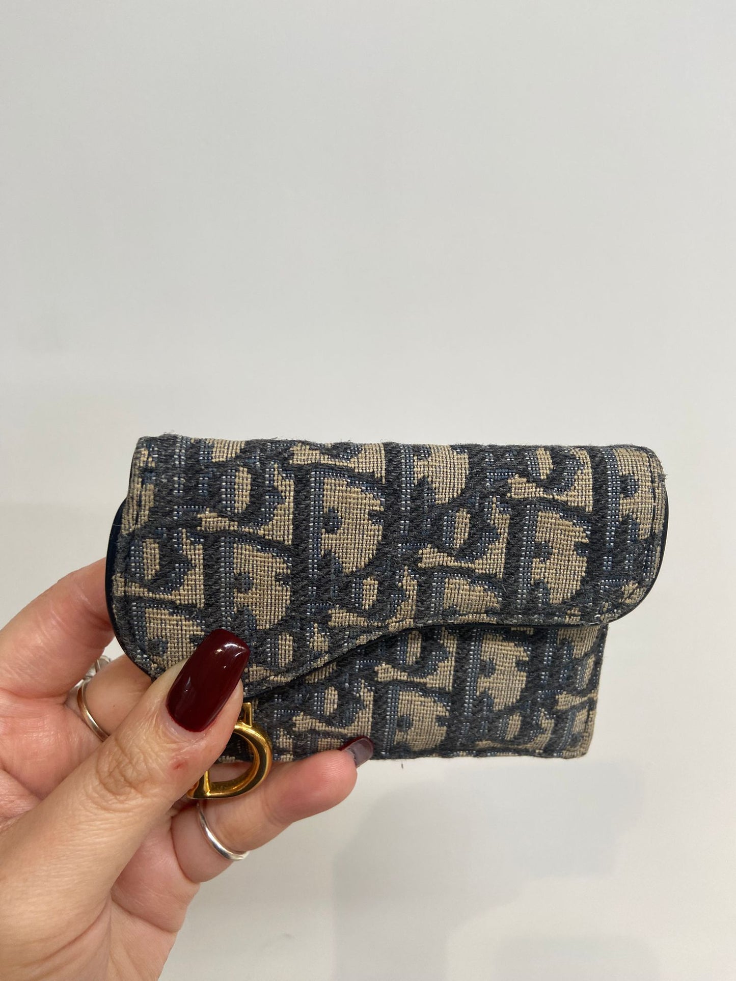 Dior 老花卡包