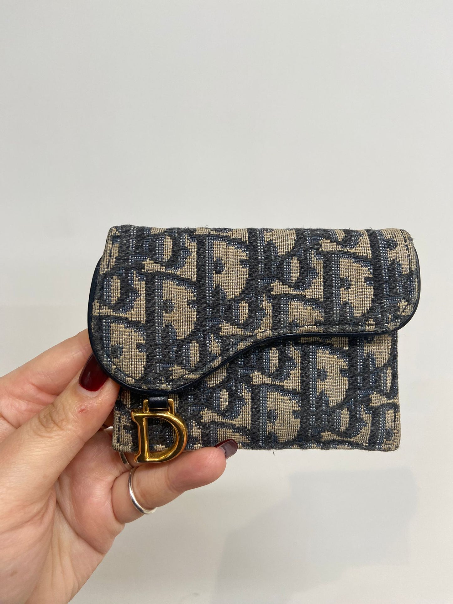 Dior 老花卡包