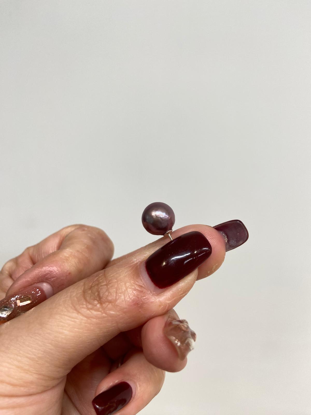珍珠耳環及頸鏈一套