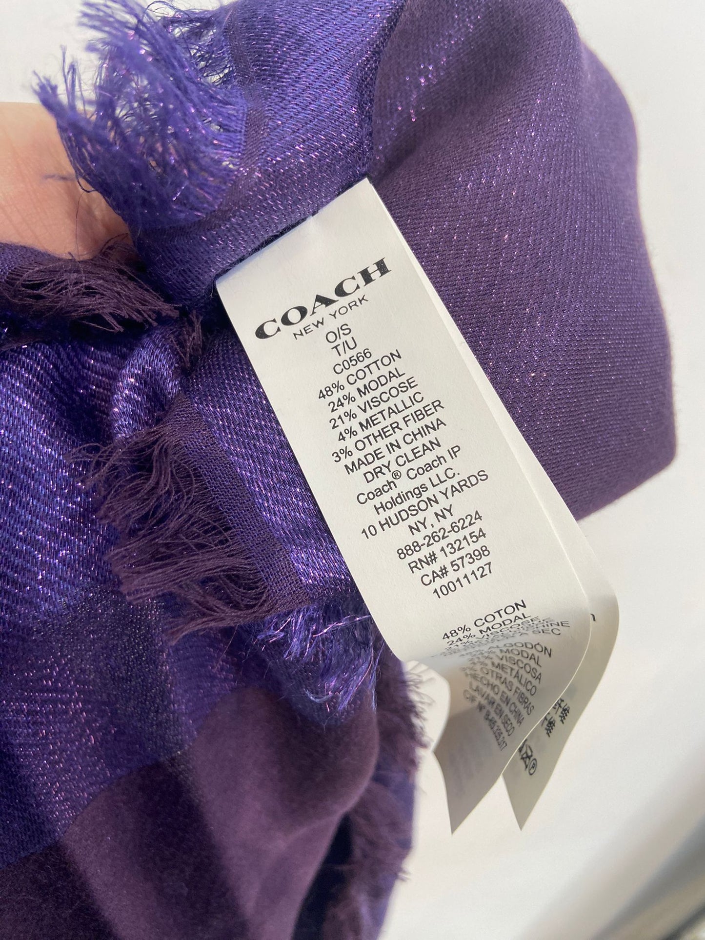Coach Scarf