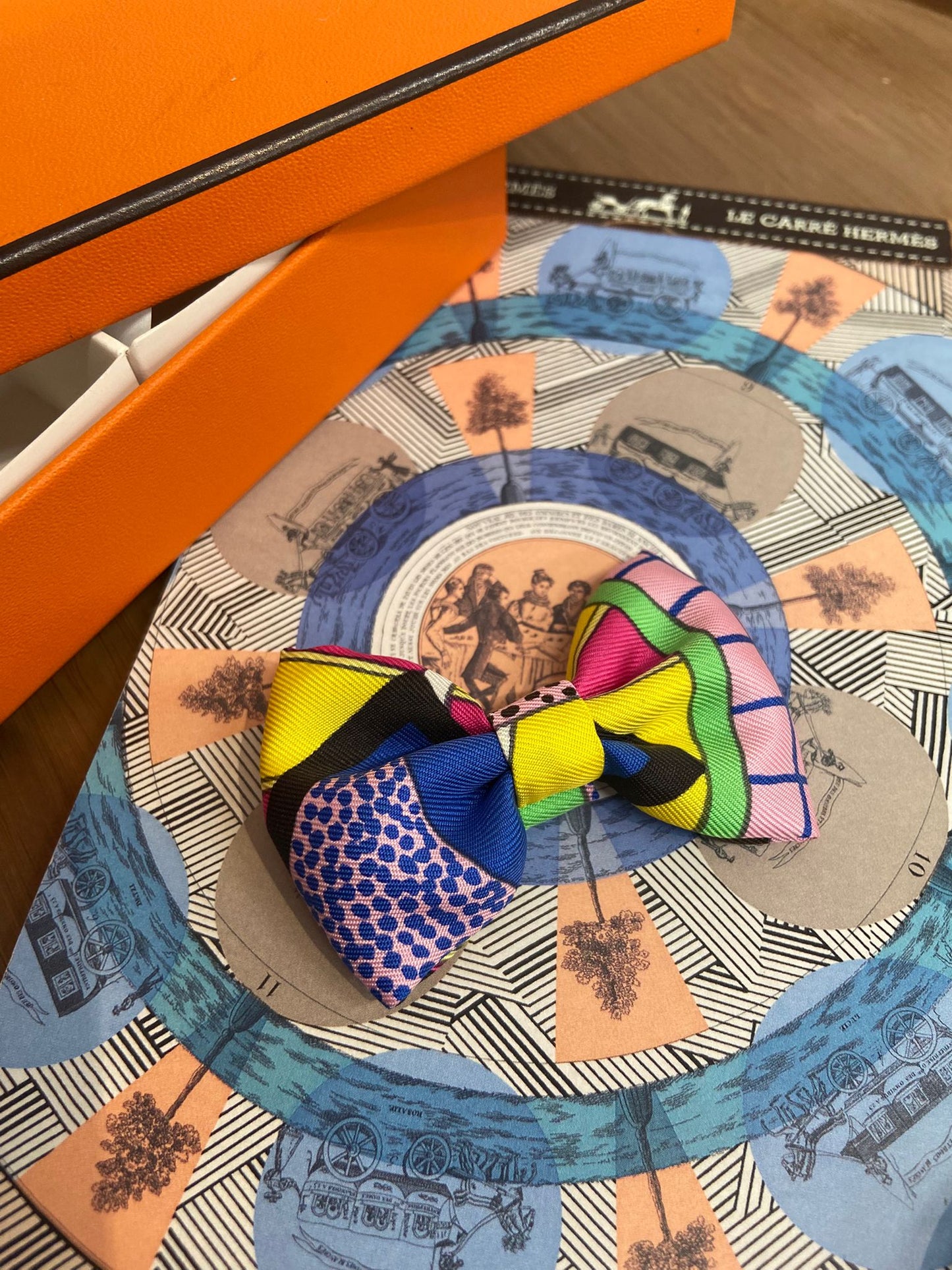 Hermes Twilly + bow set
