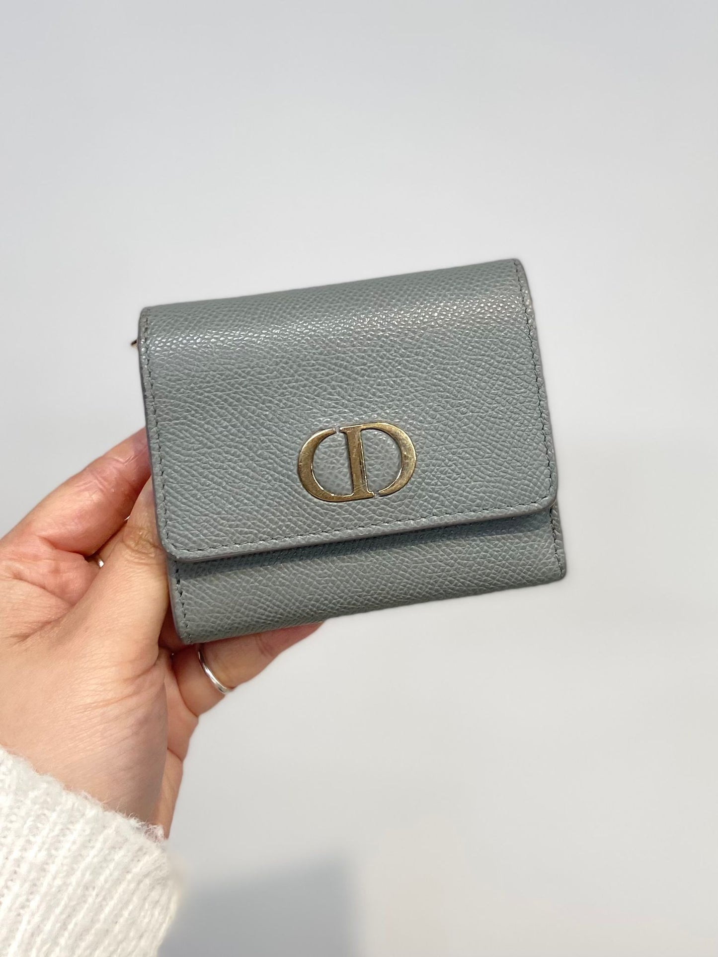 DIOR Montaigne 30短銀包