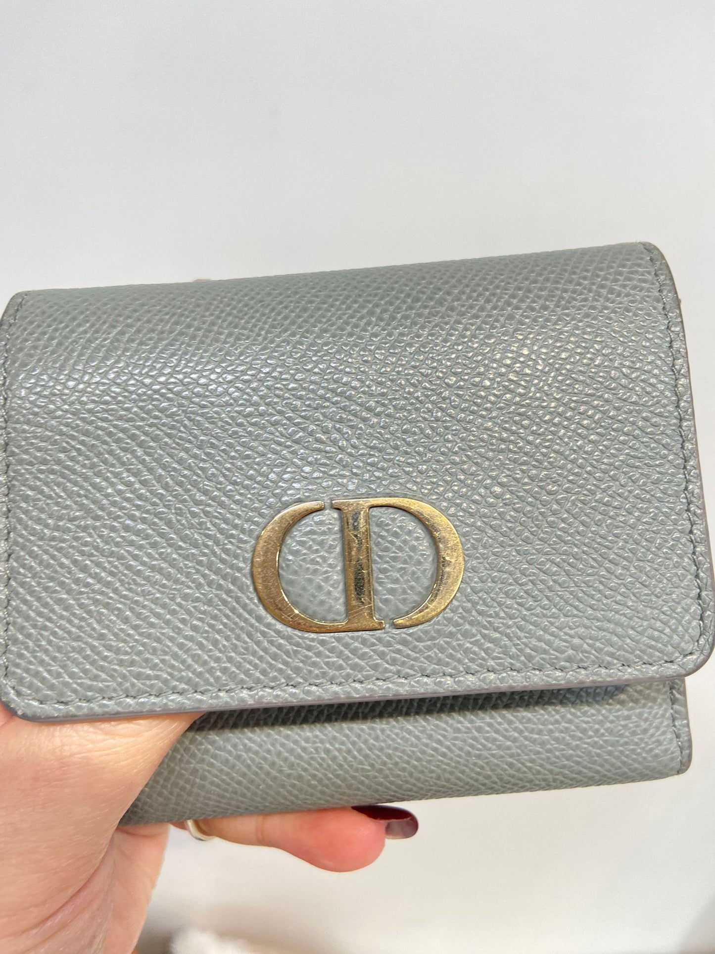 DIOR Montaigne 30短銀包