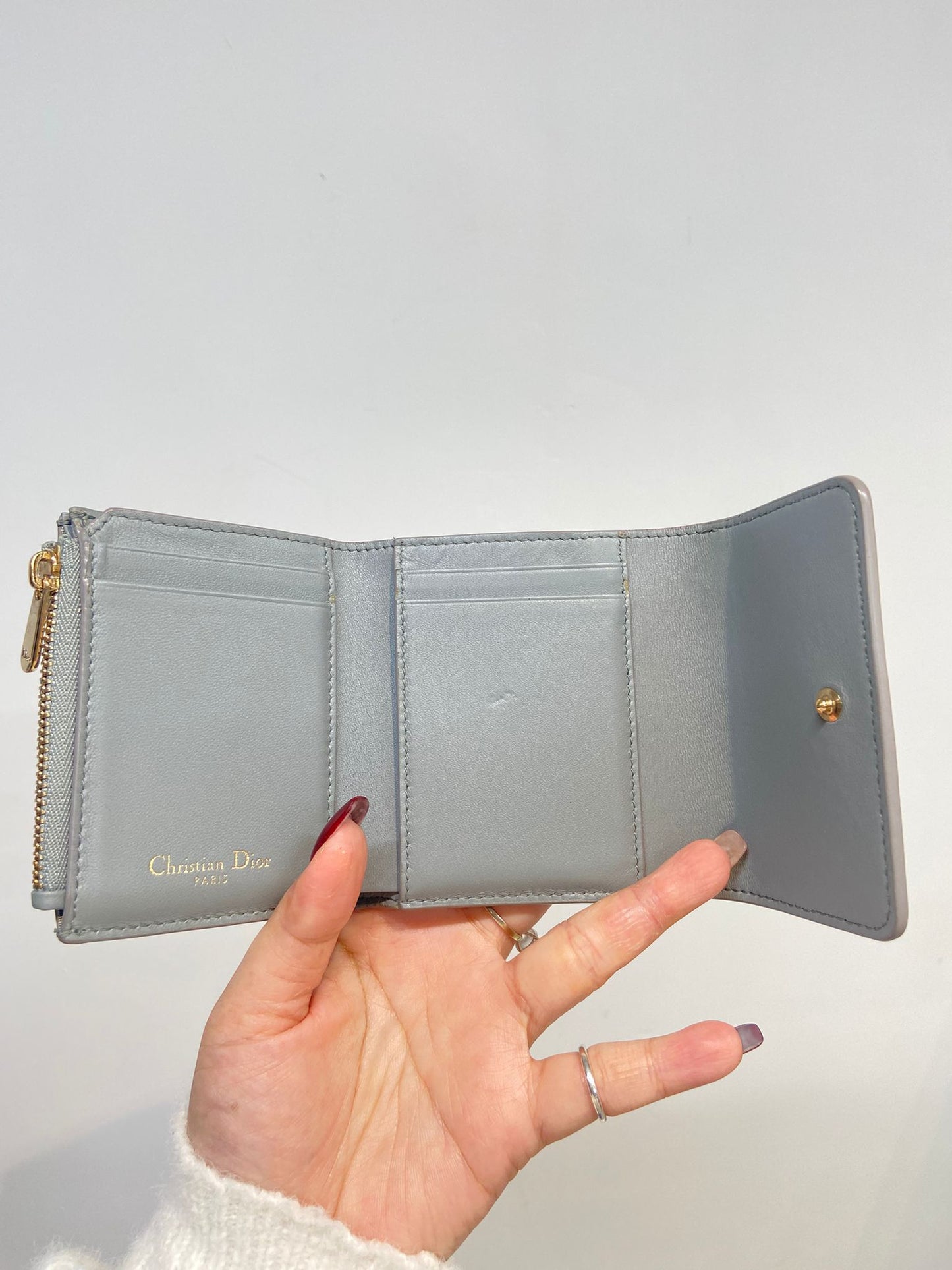 DIOR Montaigne 30短銀包