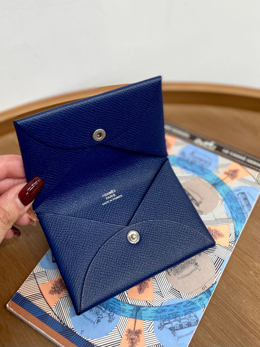 HERMES calvi card holder