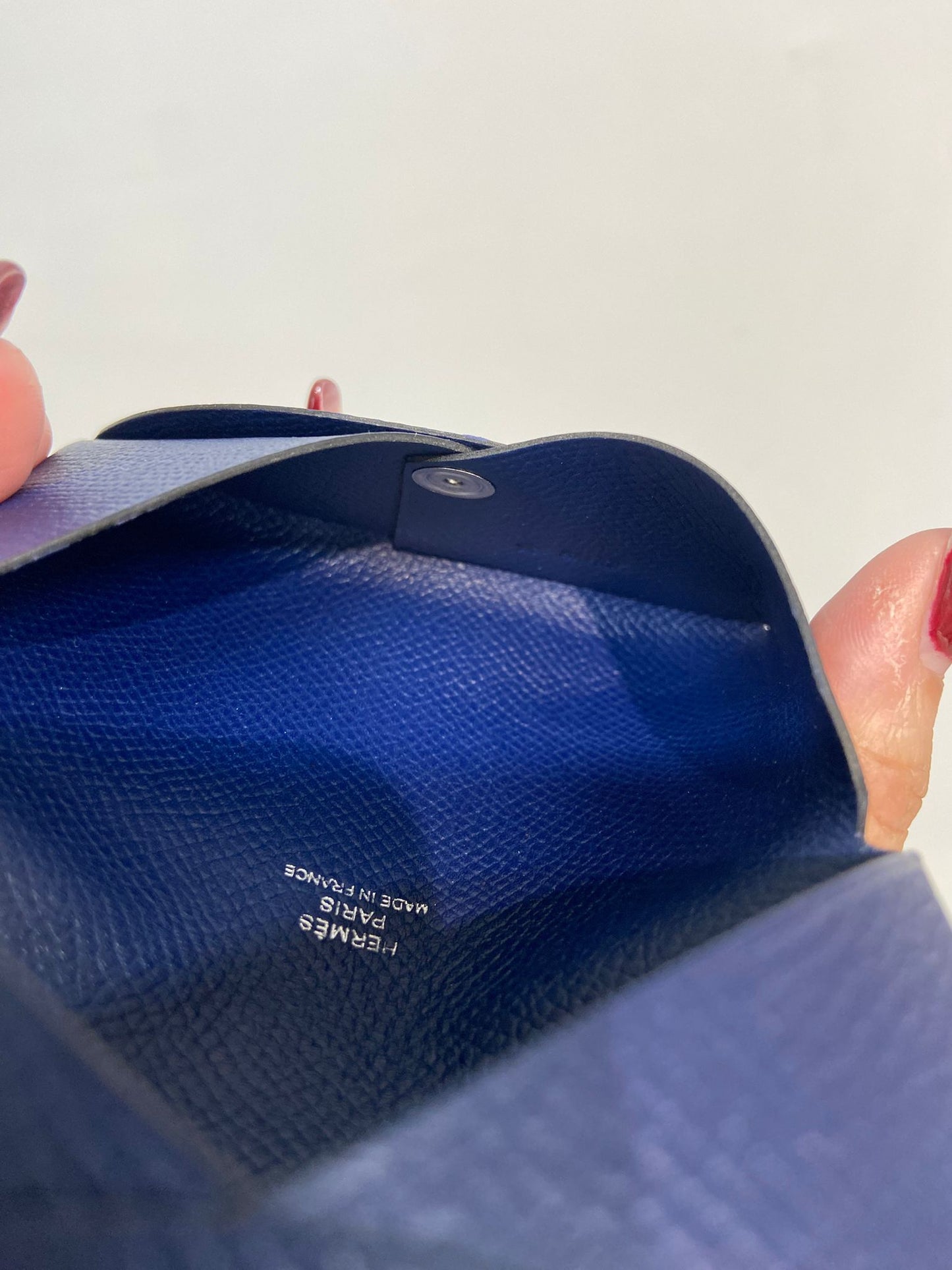 HERMES calvi card holder