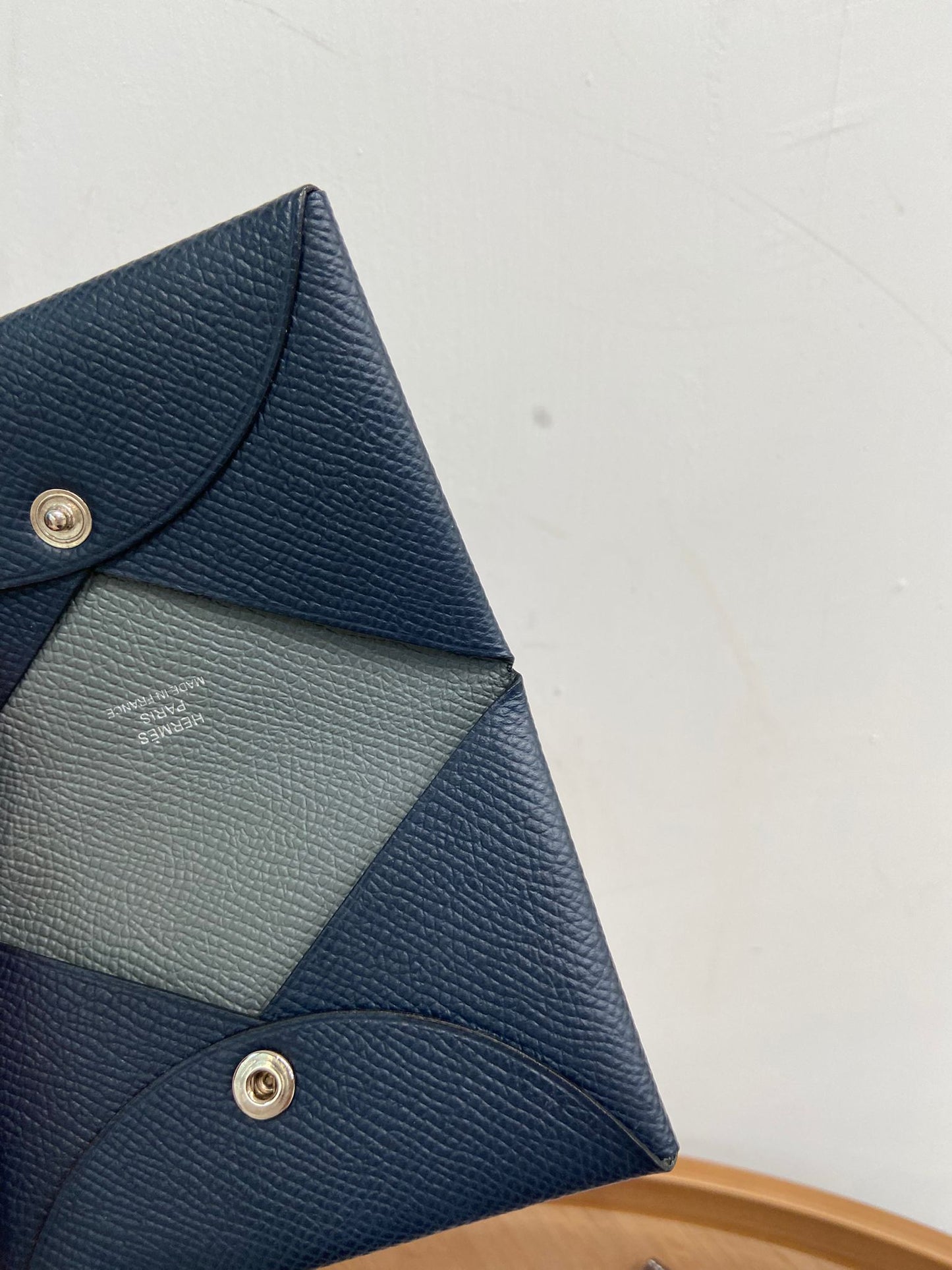 HERMES calvi card holder