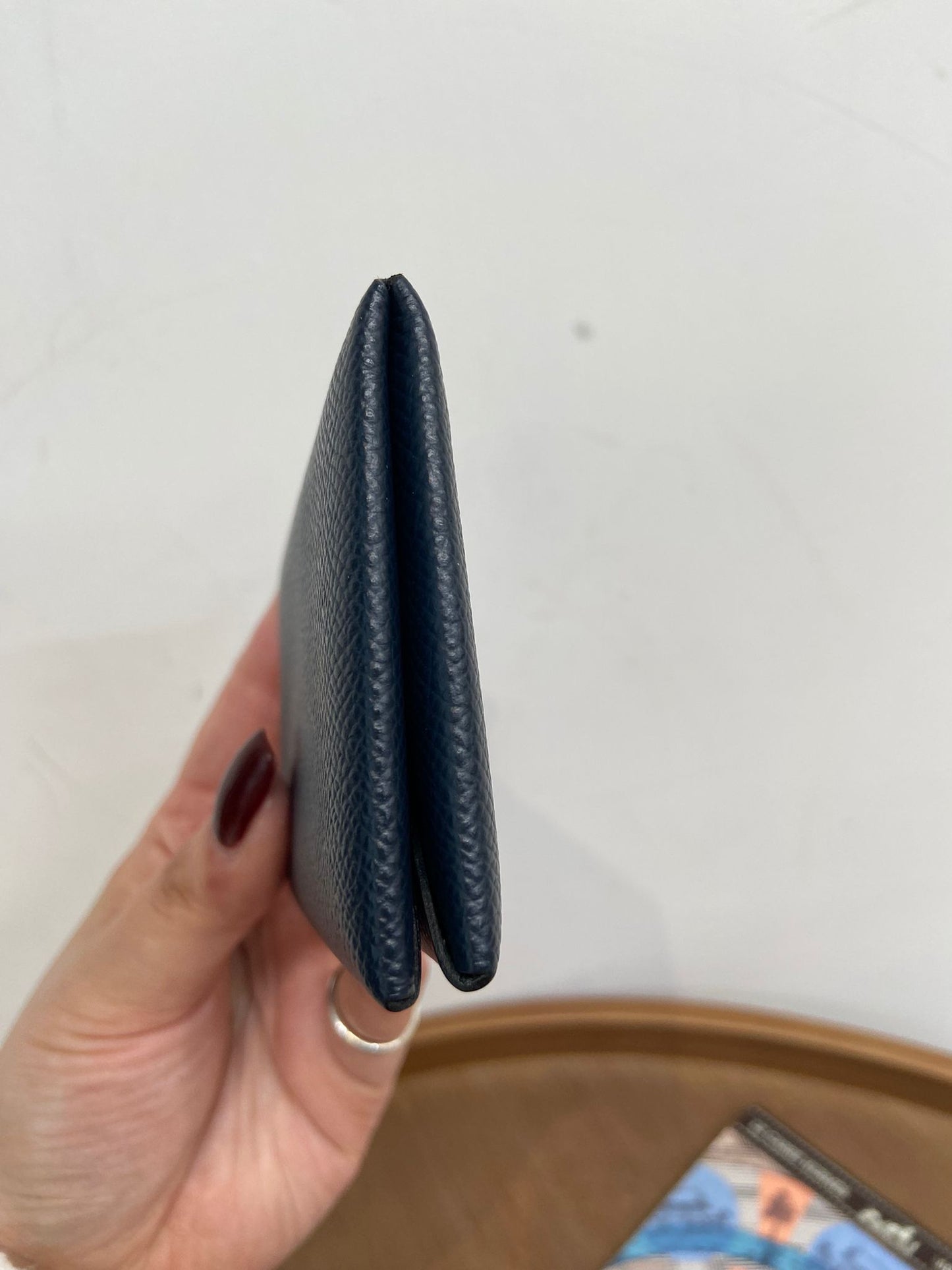 HERMES calvi card holder
