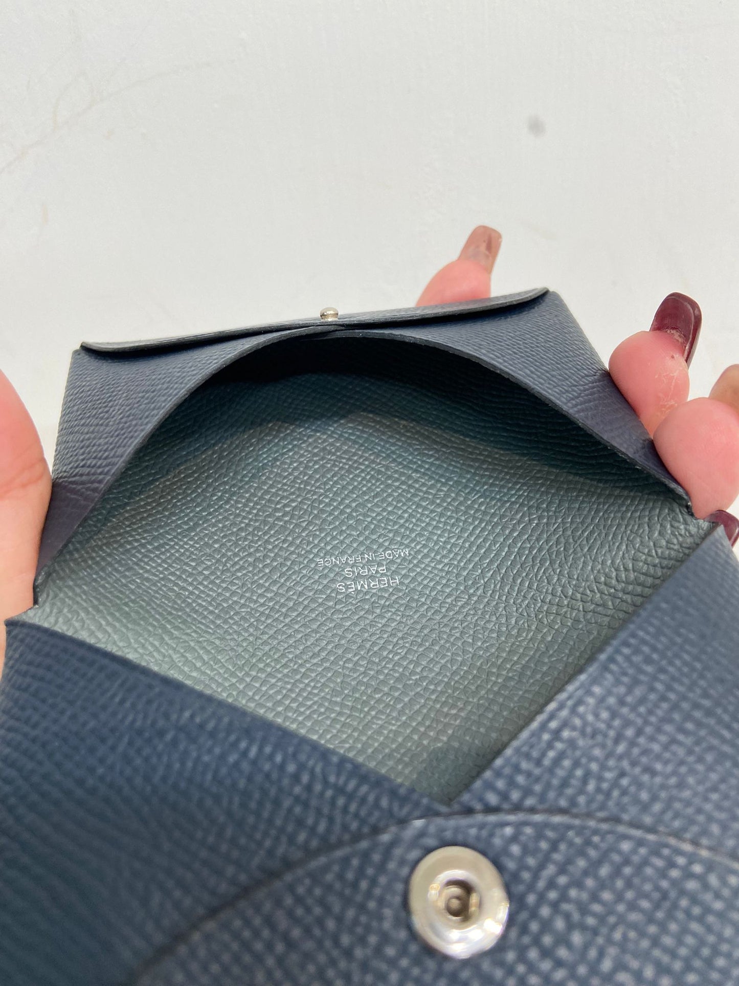 HERMES calvi card holder