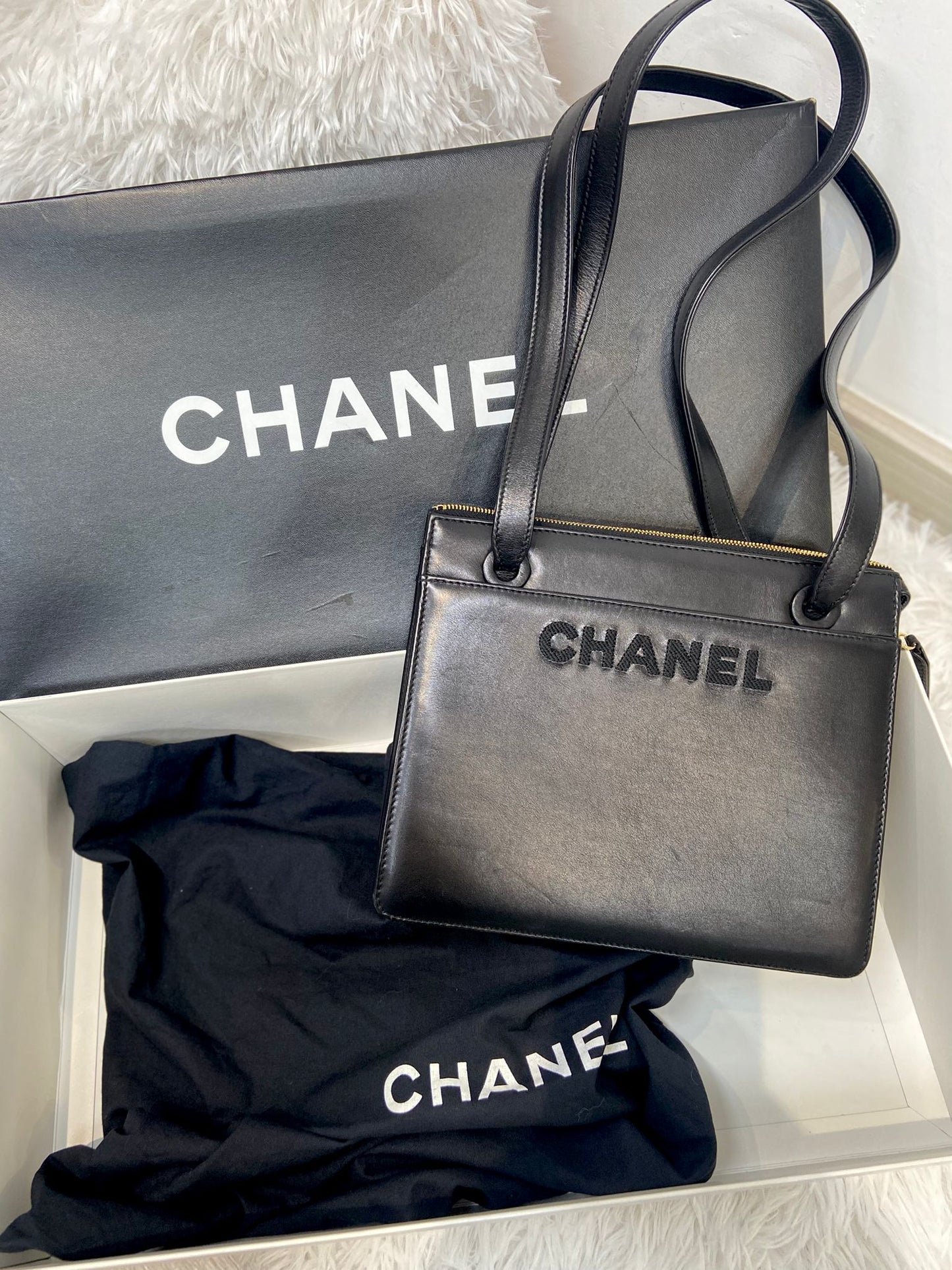 Chanel vintage單肩袋
