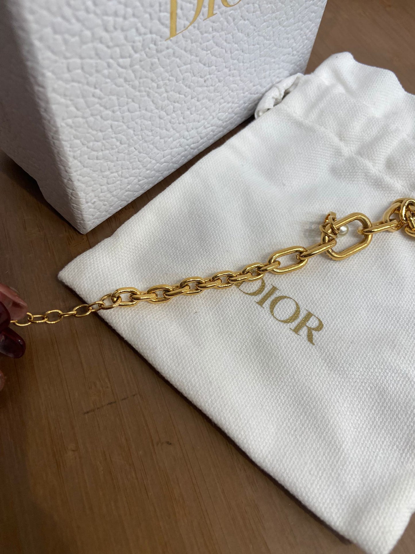 Dior 金色手鏈