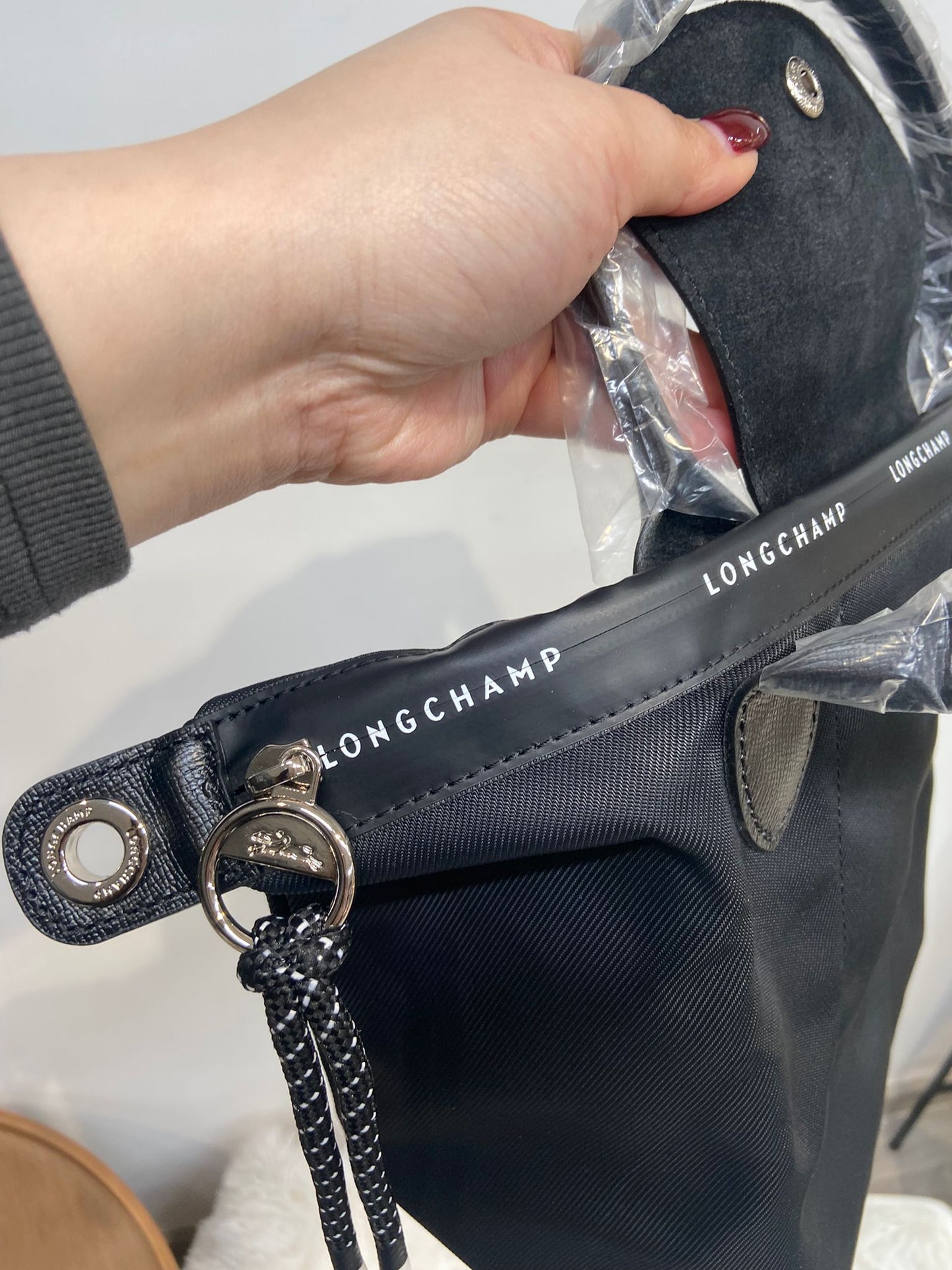 Longchamp le pliage 2 ways tote