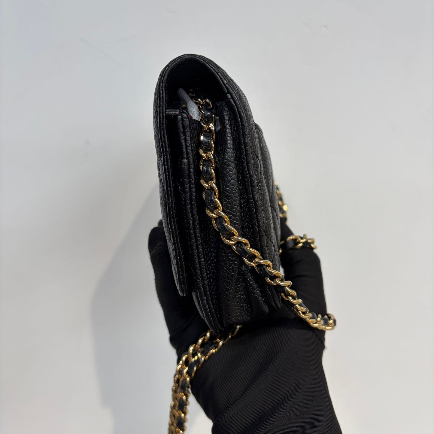 CHANEL Caviar 魚子醬黑金WOC