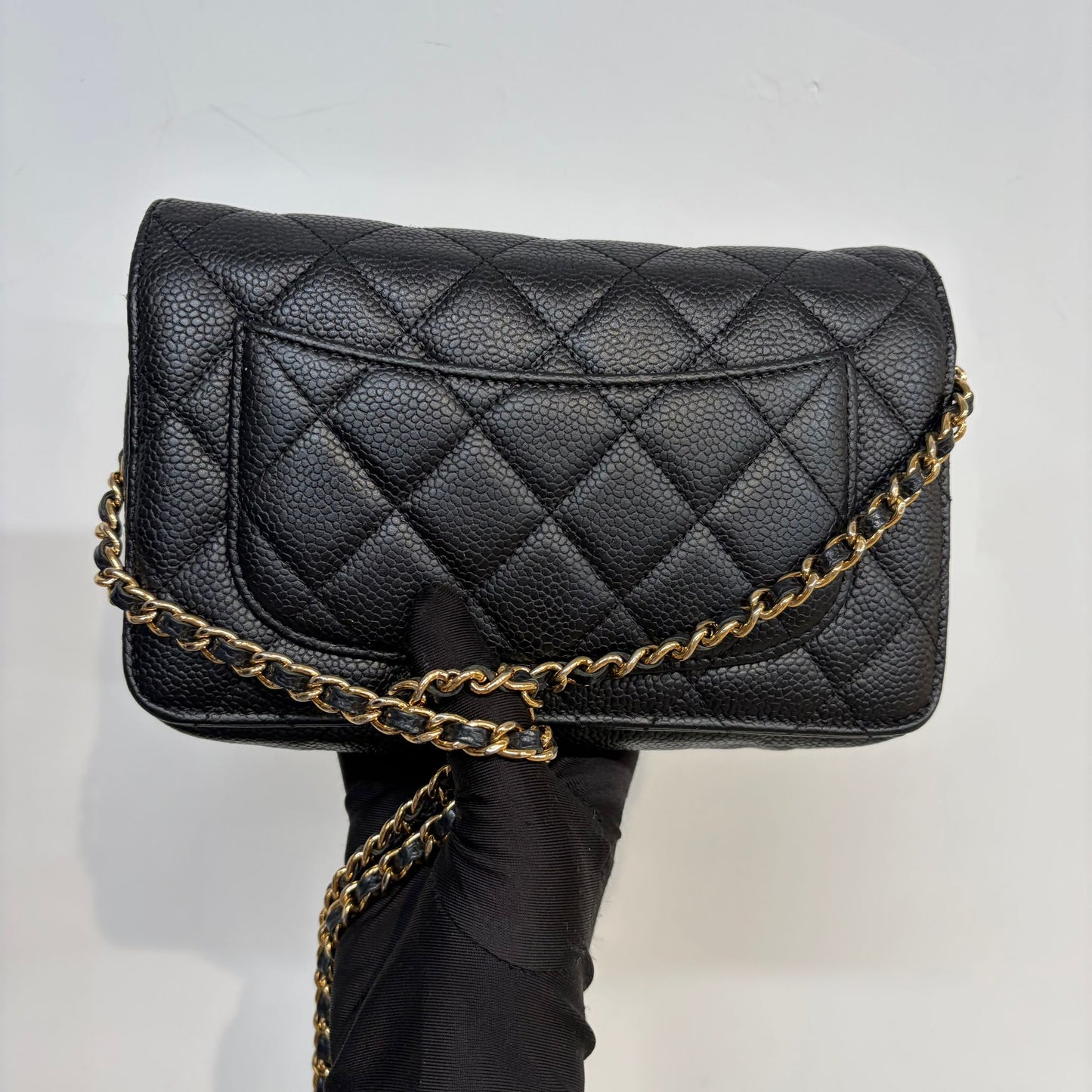 CHANEL Caviar 魚子醬黑金WOC