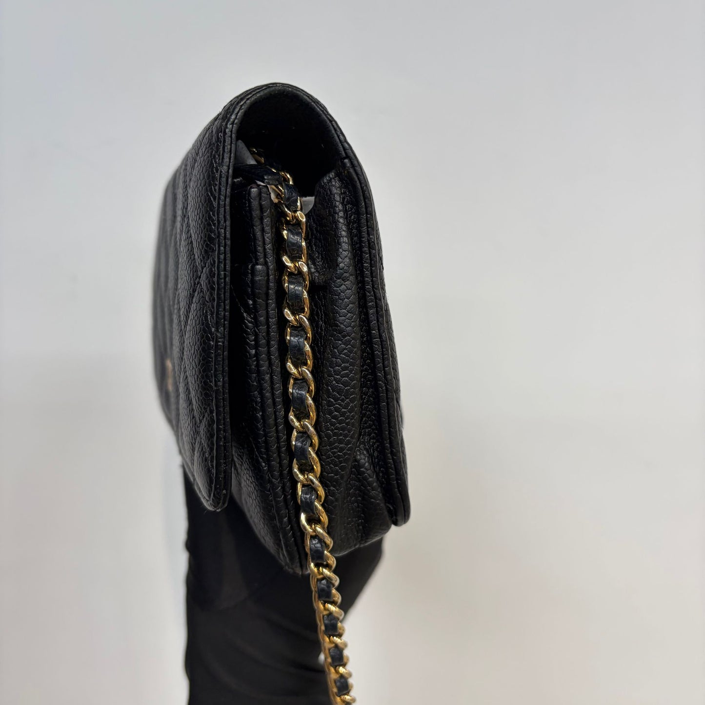 CHANEL Caviar 魚子醬黑金WOC