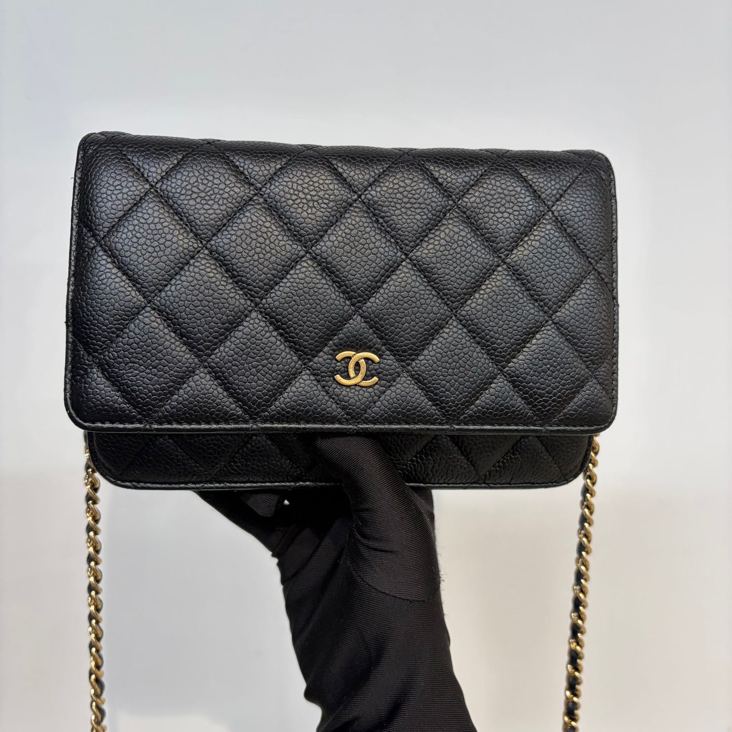 CHANEL Caviar 魚子醬黑金WOC