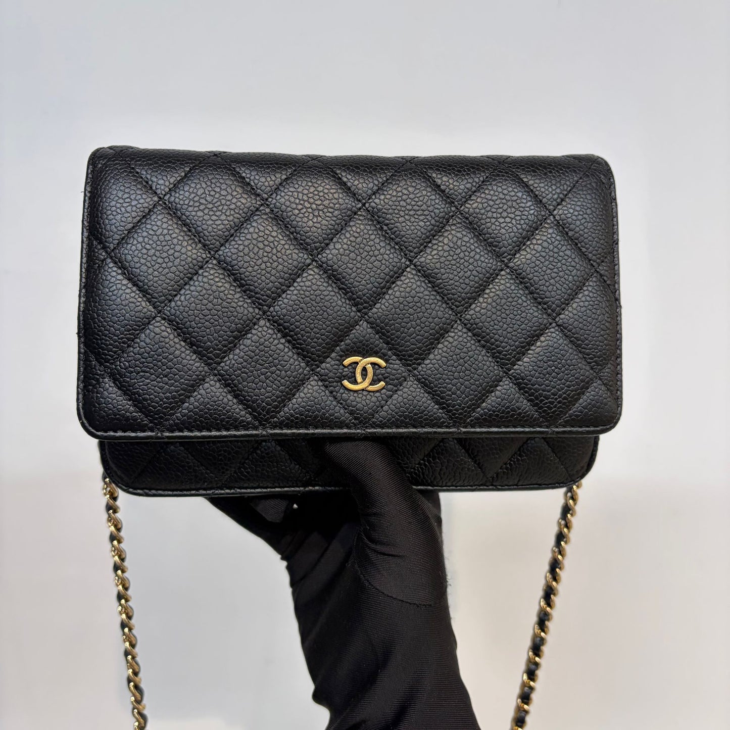 CHANEL Caviar 魚子醬黑金WOC