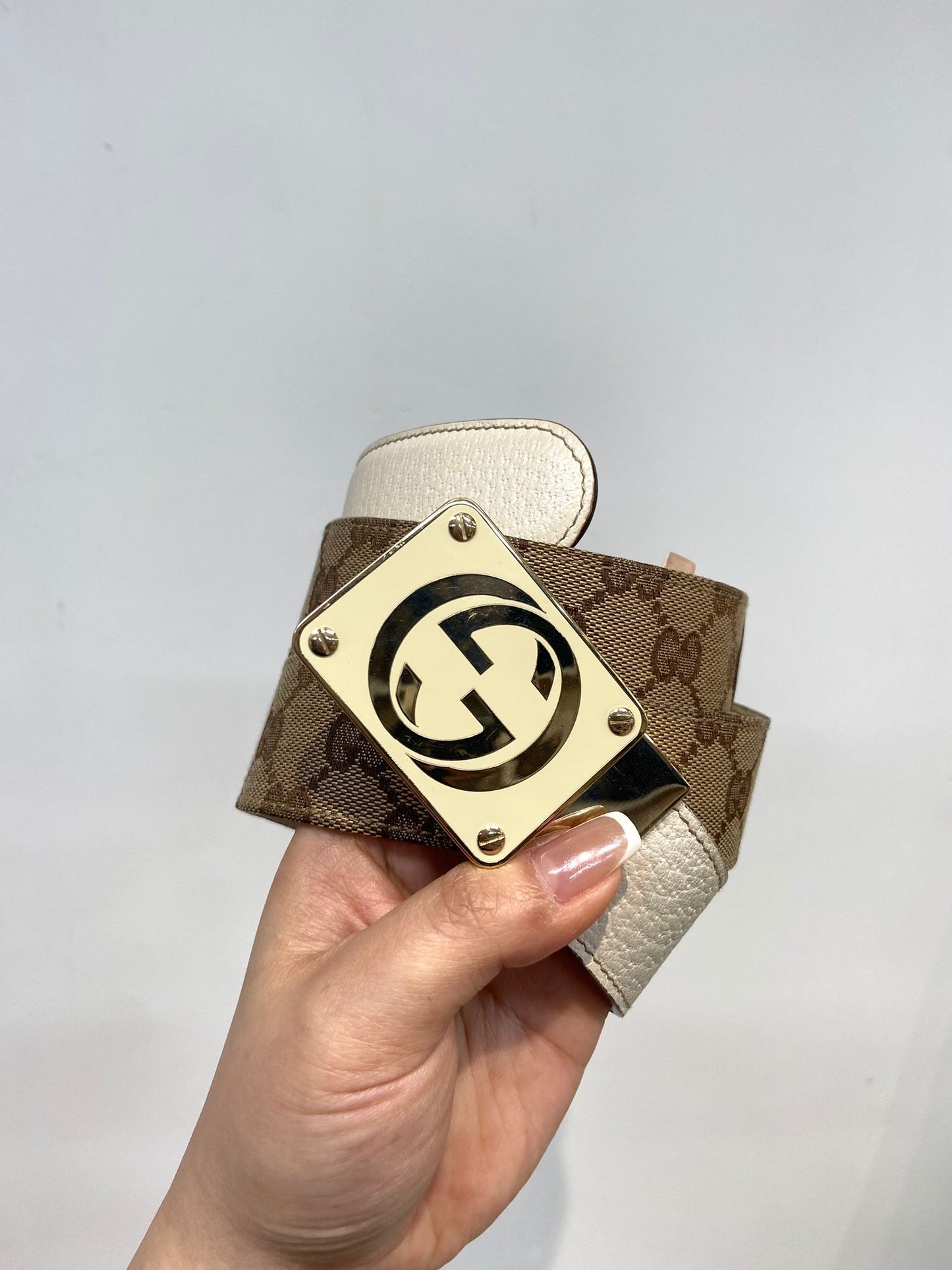 GUCCI 雙面皮帶