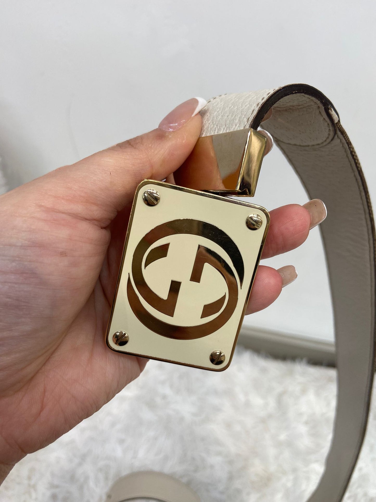 GUCCI 雙面皮帶