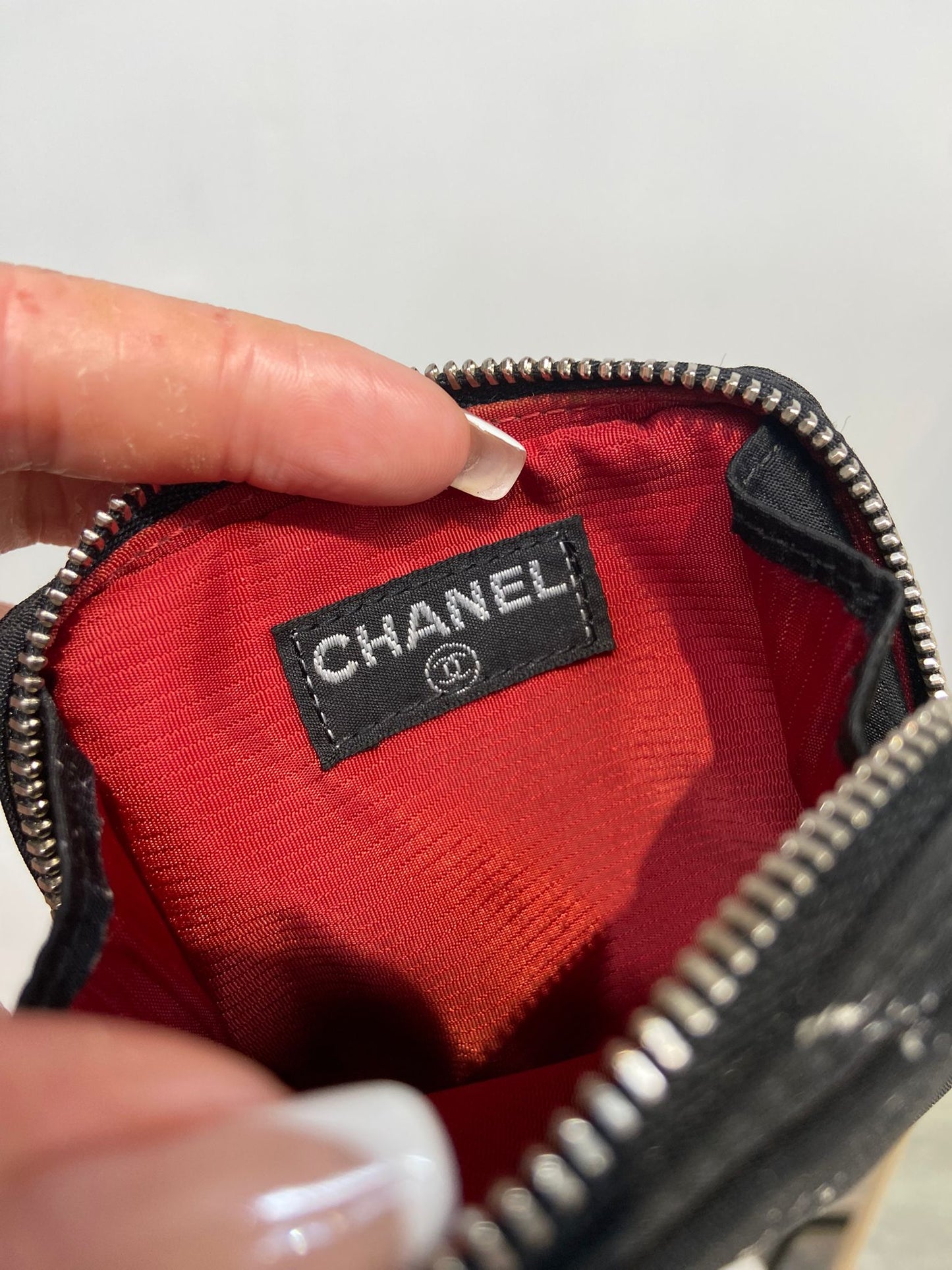 Chanel coins bag pouch