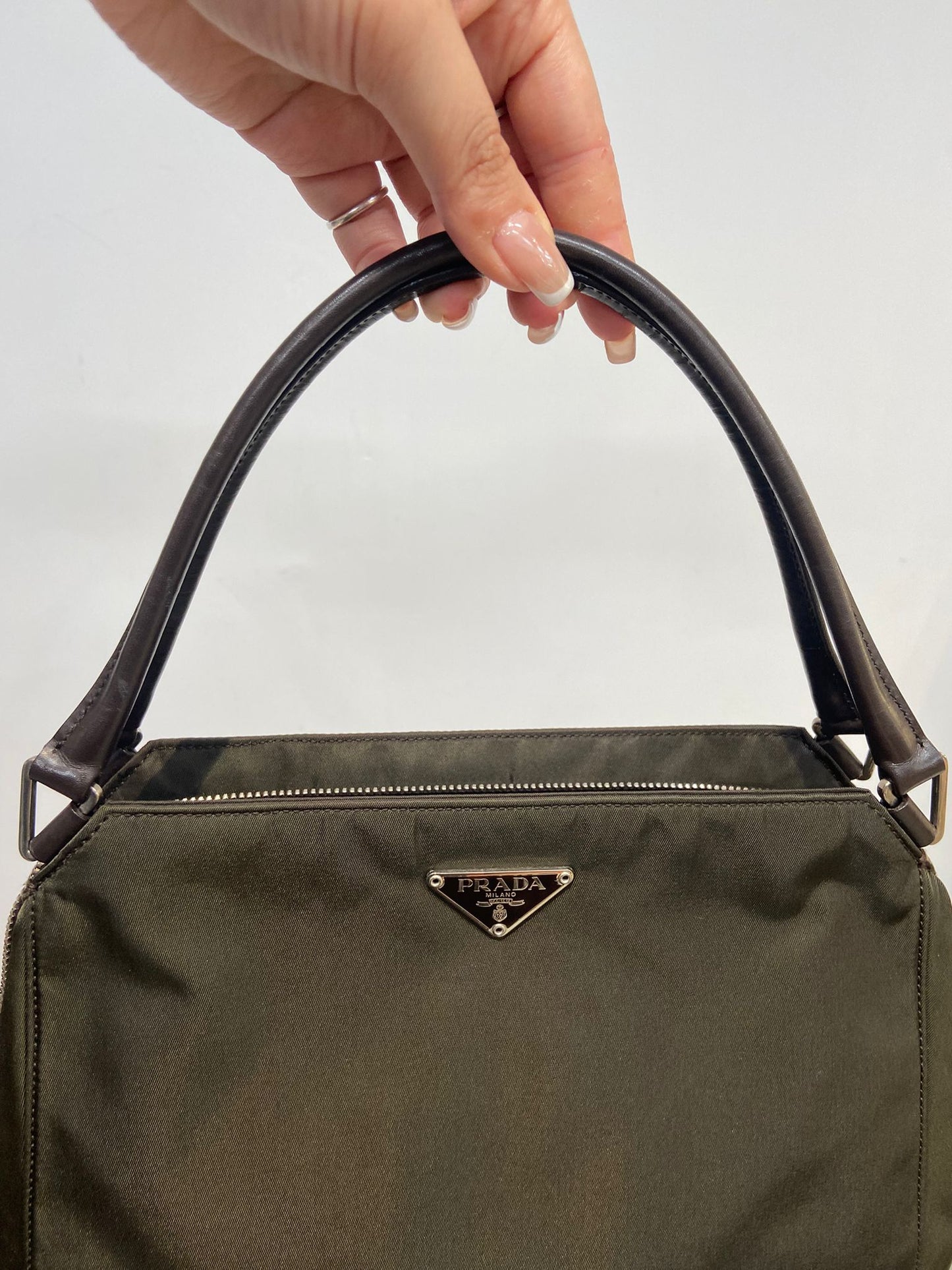 Prada nylon tote