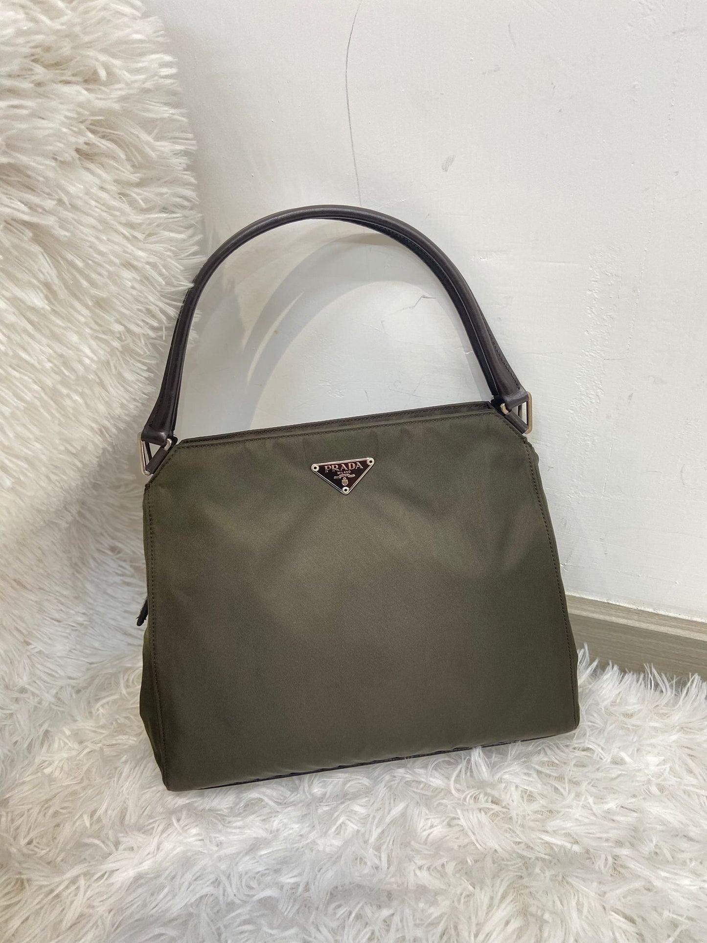 Prada nylon tote