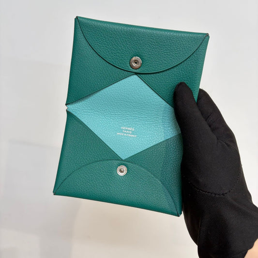 HERMES Calvi card holder