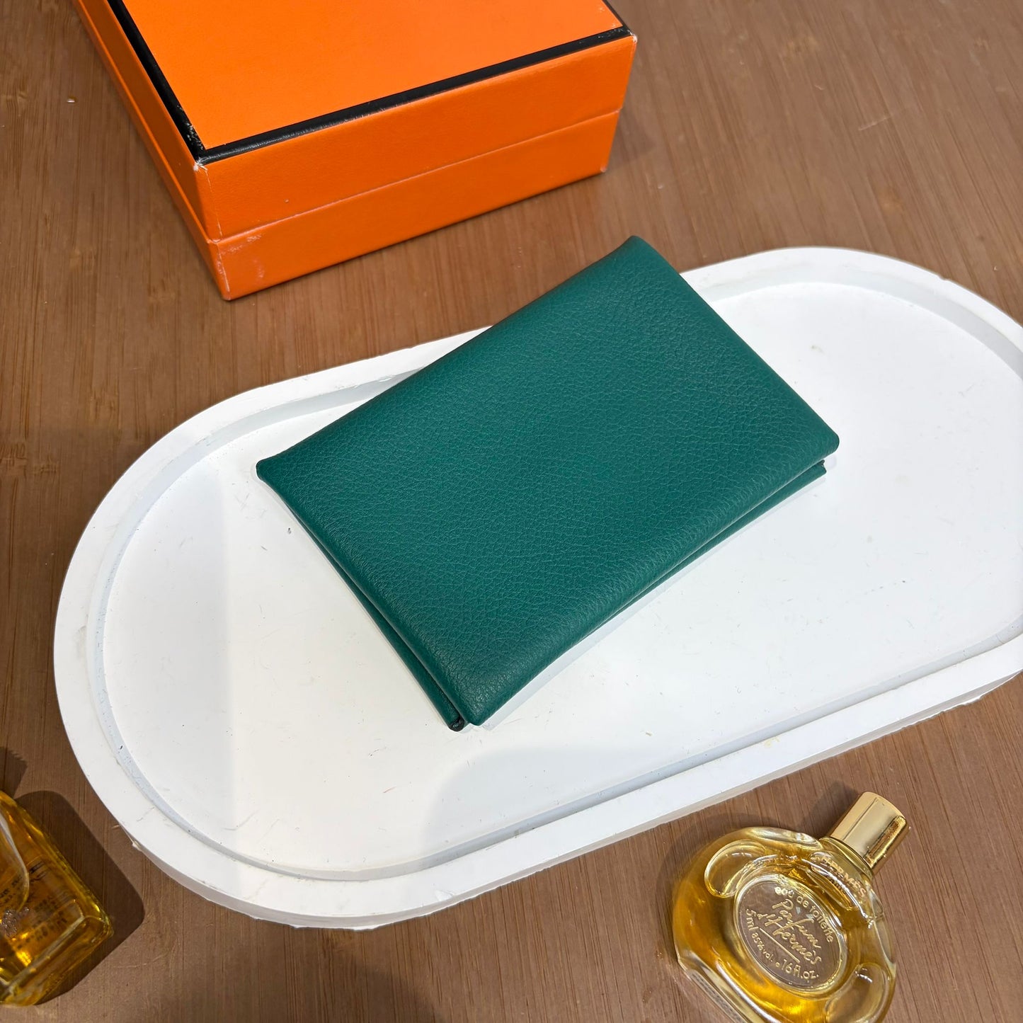 HERMES Calvi card holder