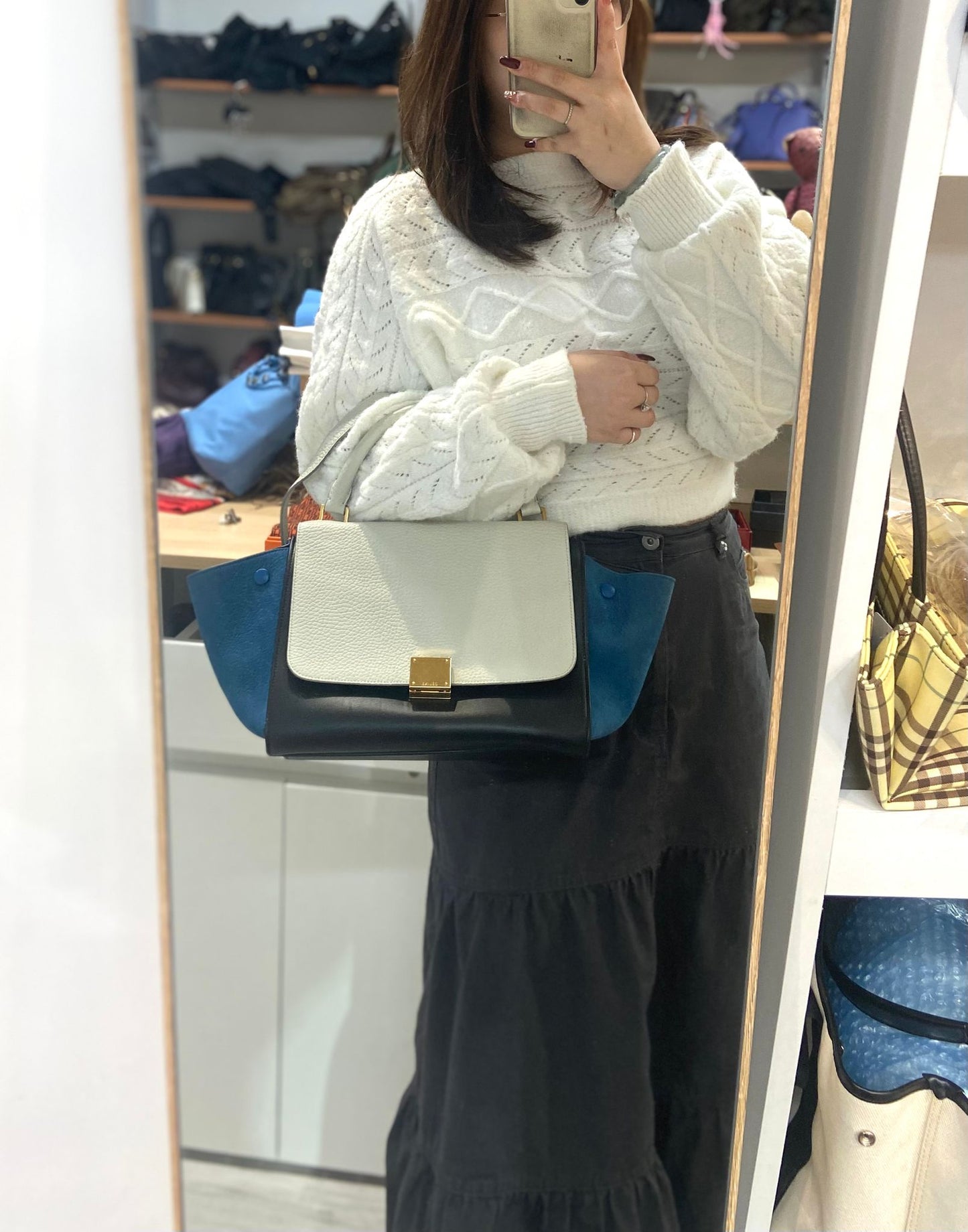 Celine trapeze bag