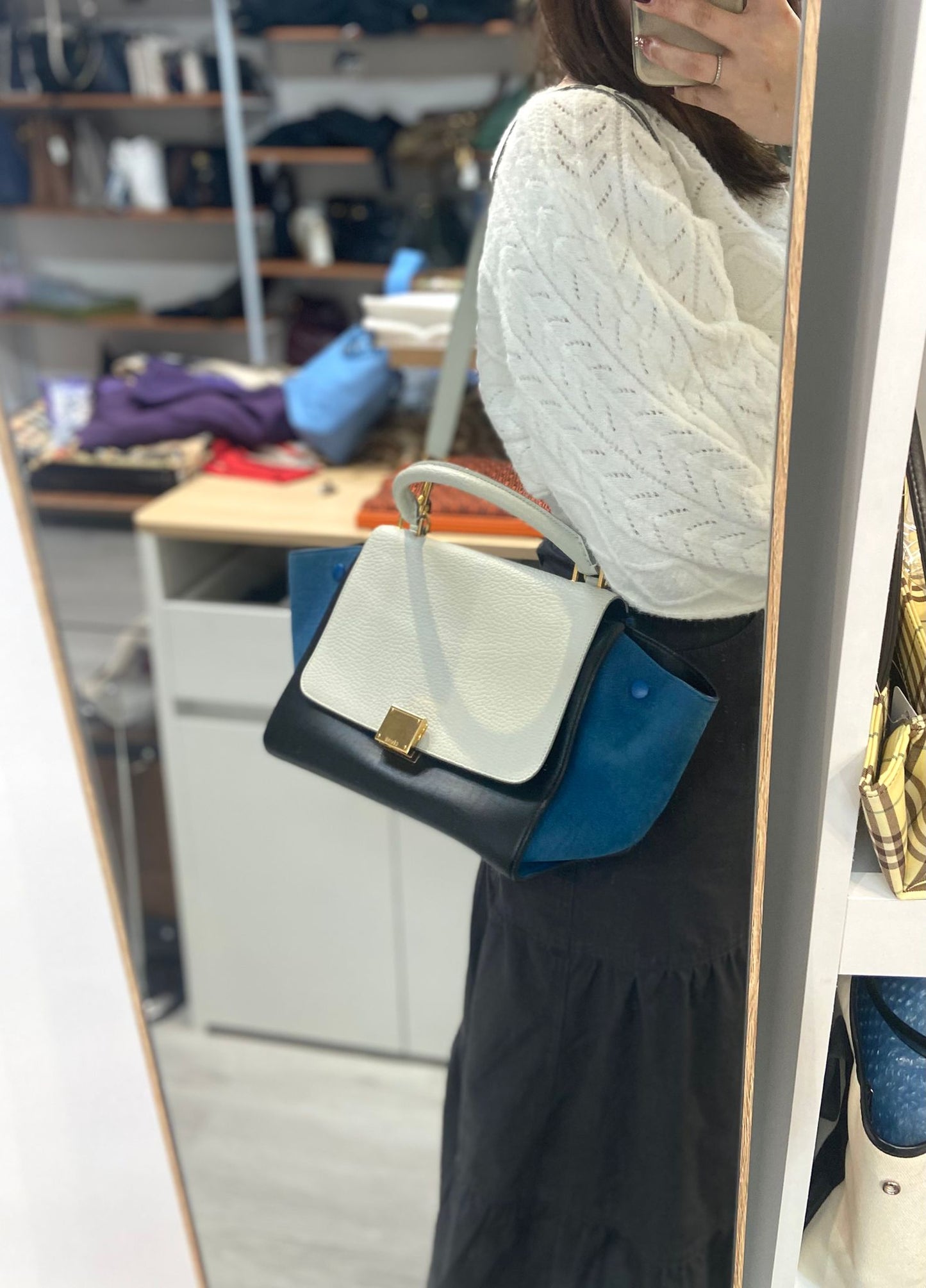 Celine trapeze bag