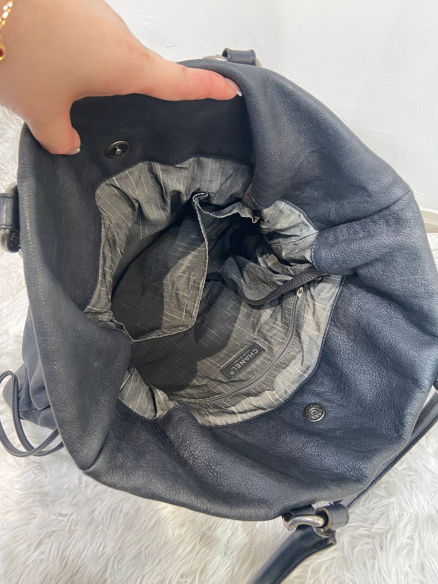 Chanel 黑色單肩TOTE BAG