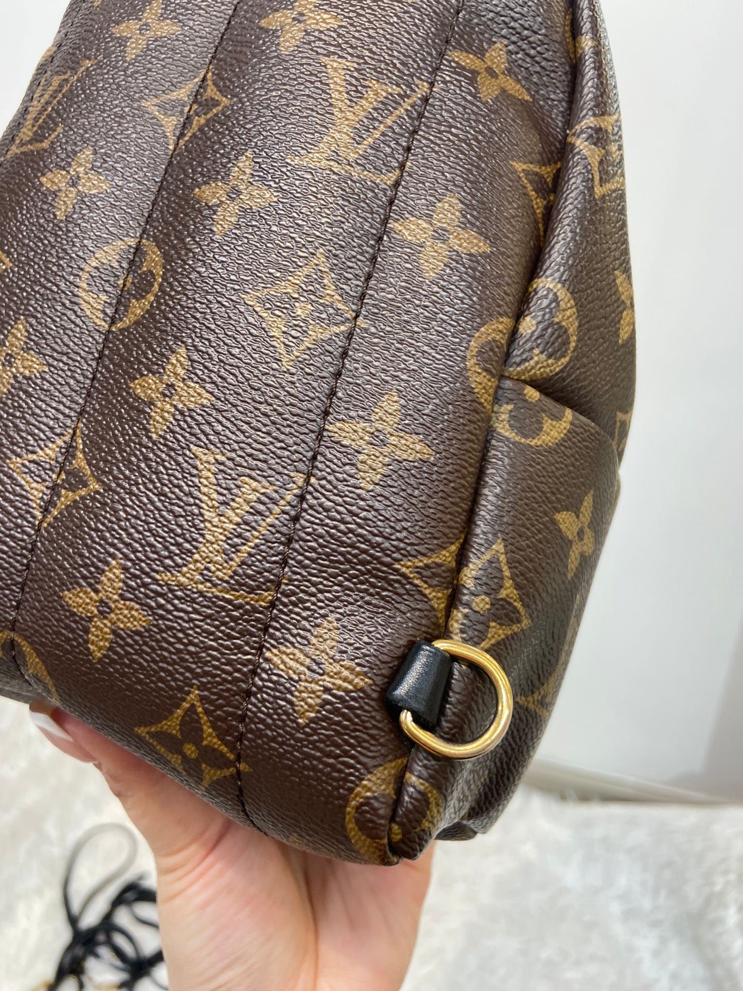 LV Palm Springs Mini 徽章限量版 背囊