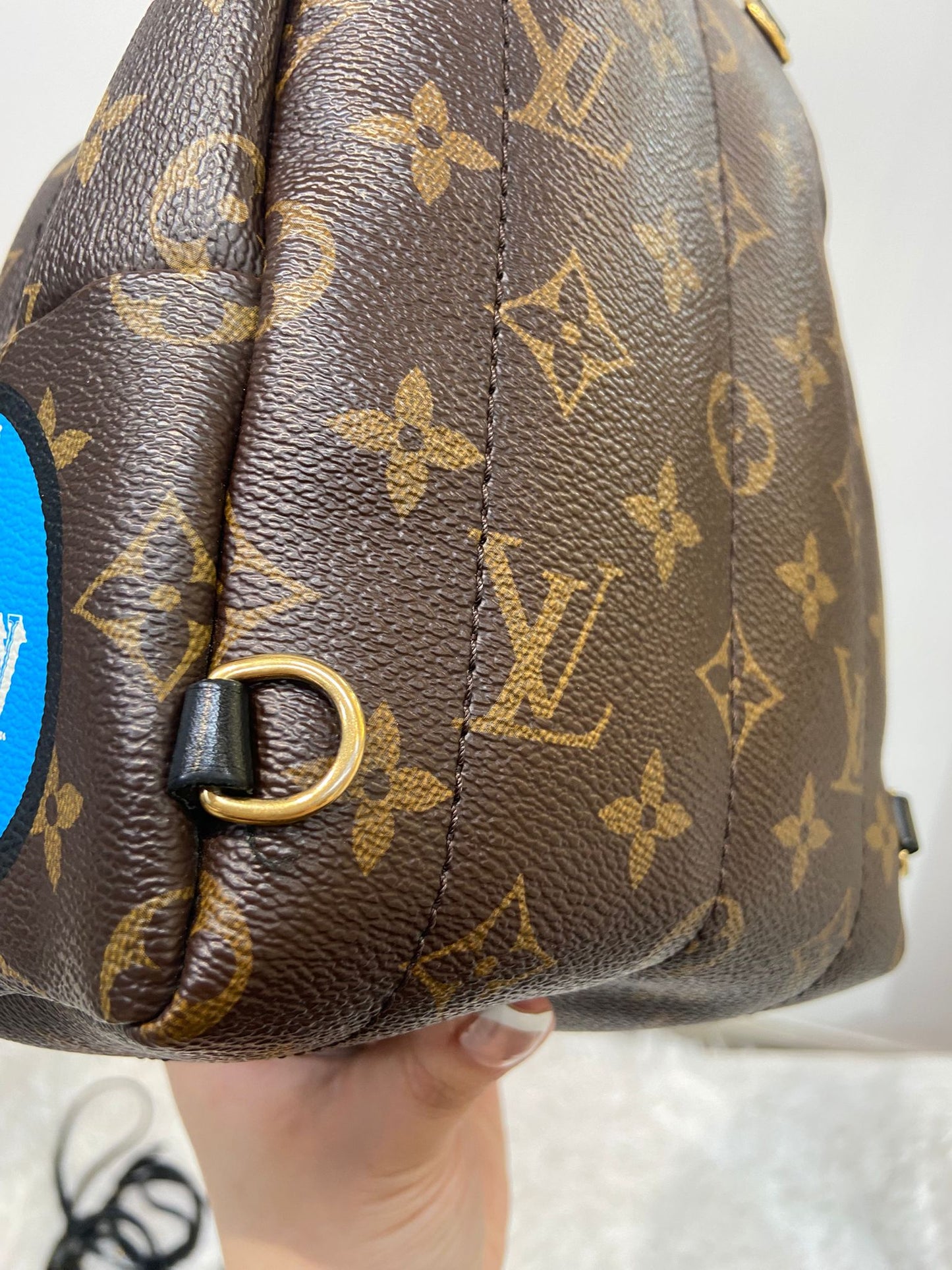 LV Palm Springs Mini 徽章限量版 背囊