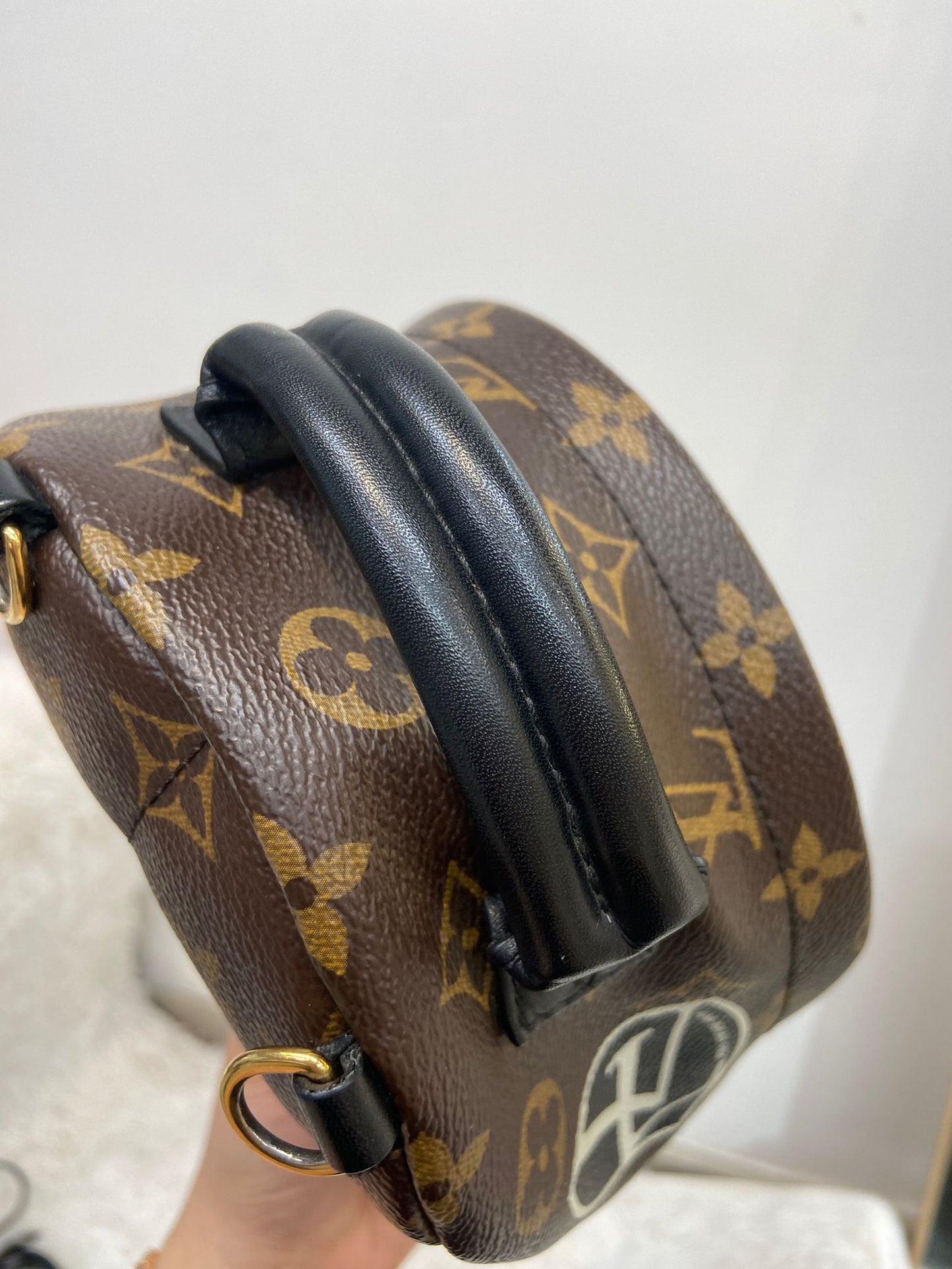 LV Palm Springs Mini 徽章限量版 背囊