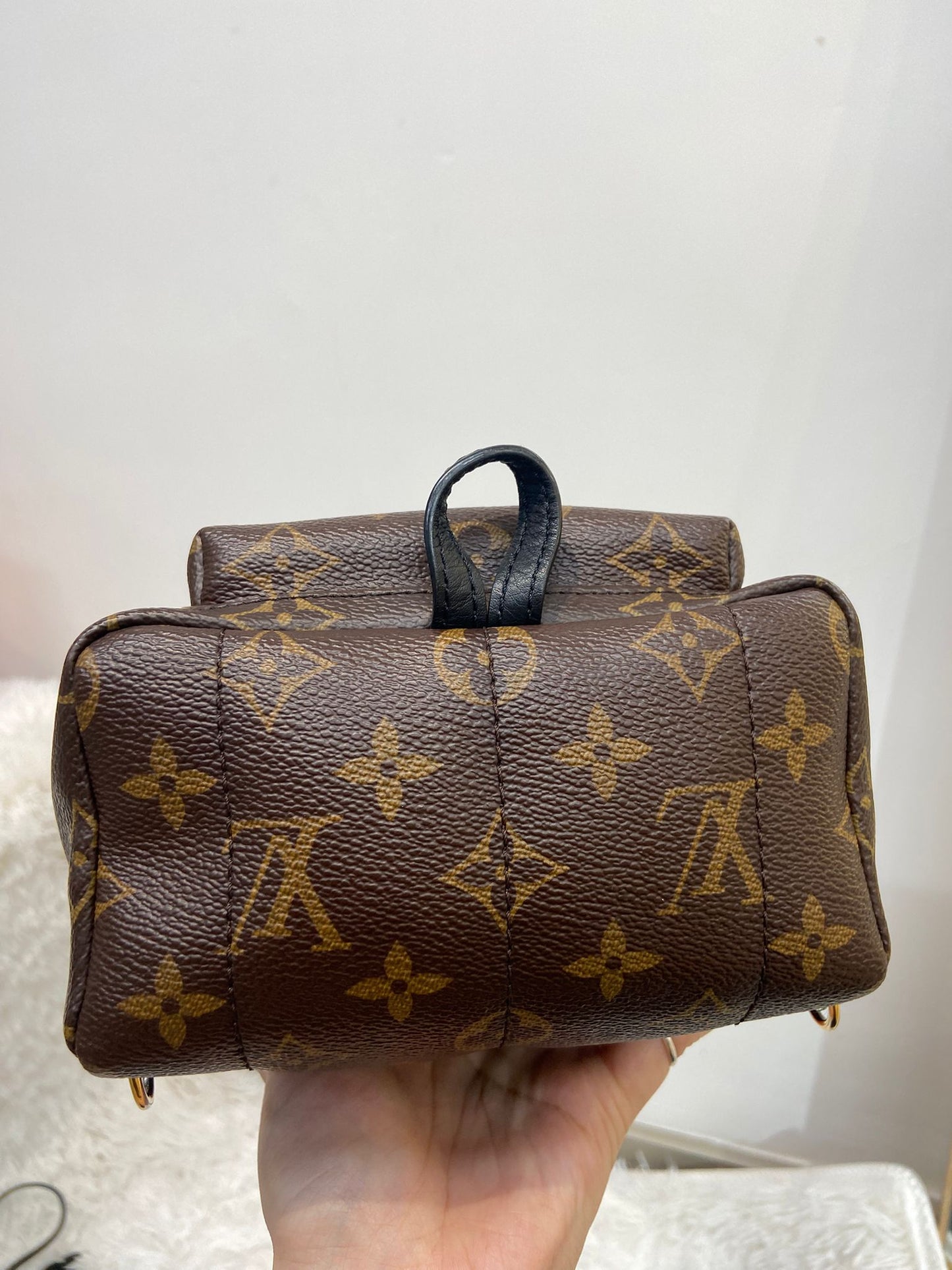 LV Palm Springs Mini 徽章限量版 背囊