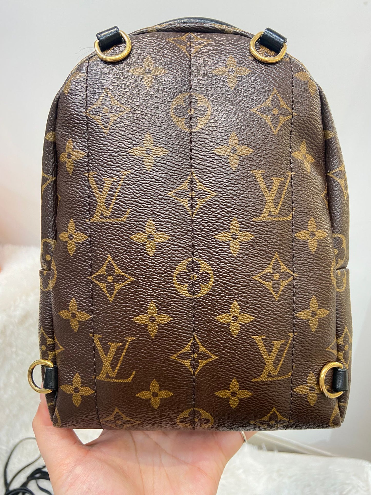 LV Palm Springs Mini 徽章限量版 背囊