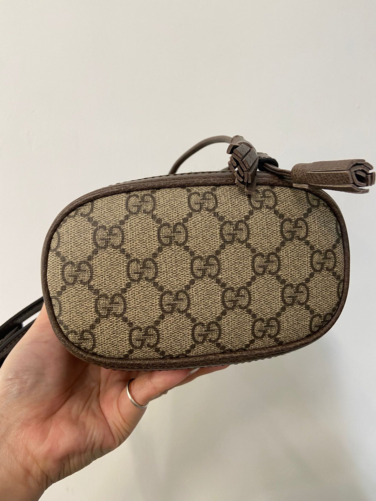 GUCCI Ophidia 老花水桶袋