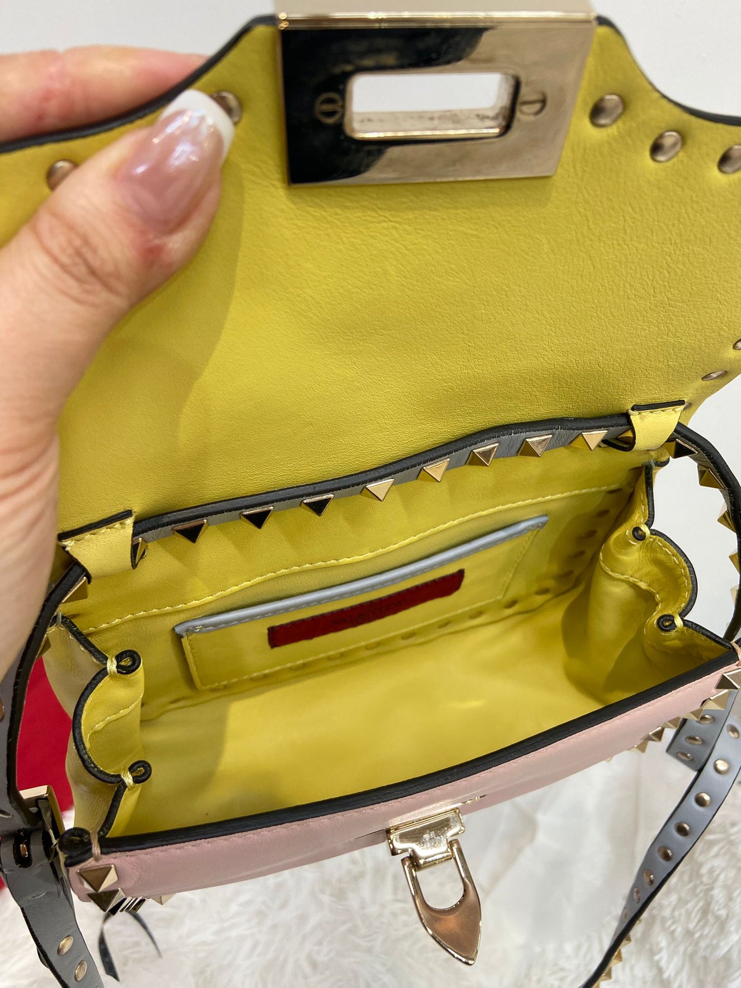 Valentino 彩色斜孭袋