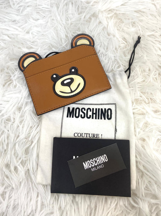 Moschino 熊仔頭卡包