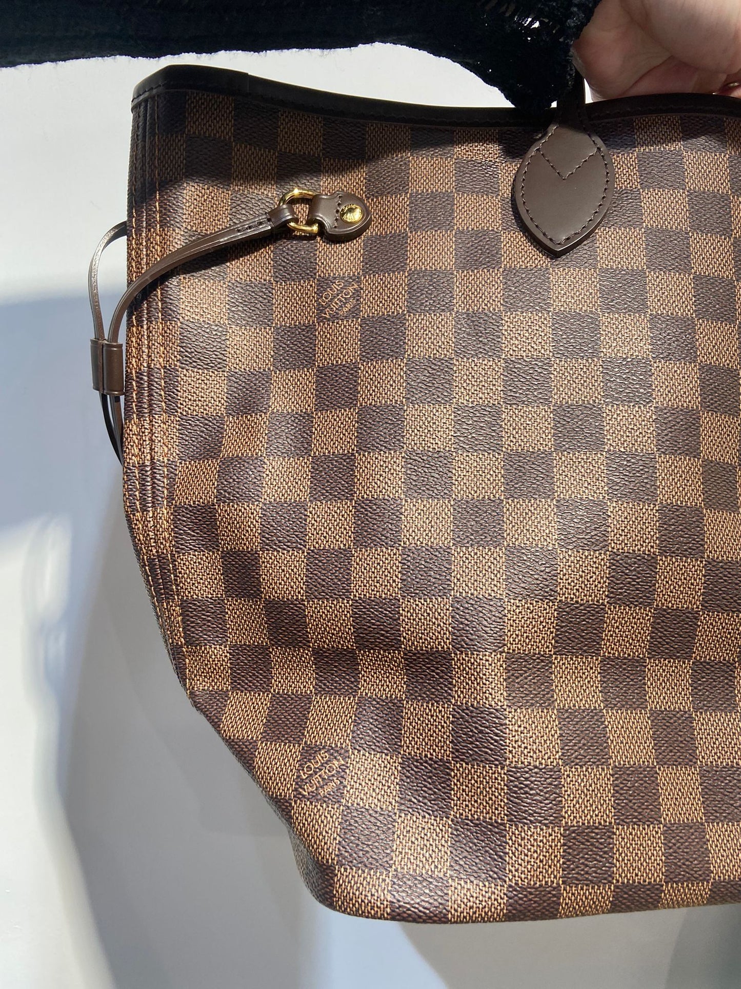 LV Neverfull MM棋盤