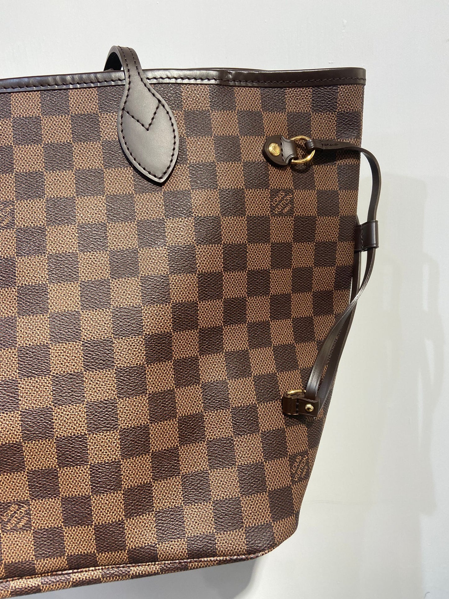 LV Neverfull MM棋盤